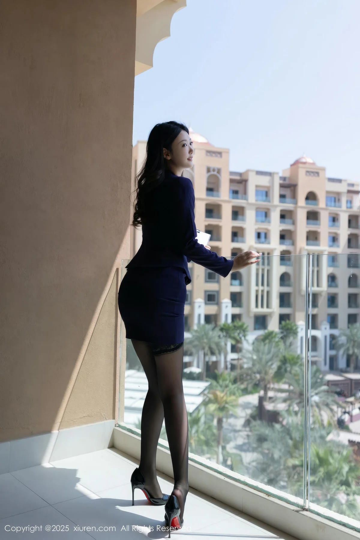 XiuRen 秀人 No.10178 唐安琪 深蓝色0L - 3