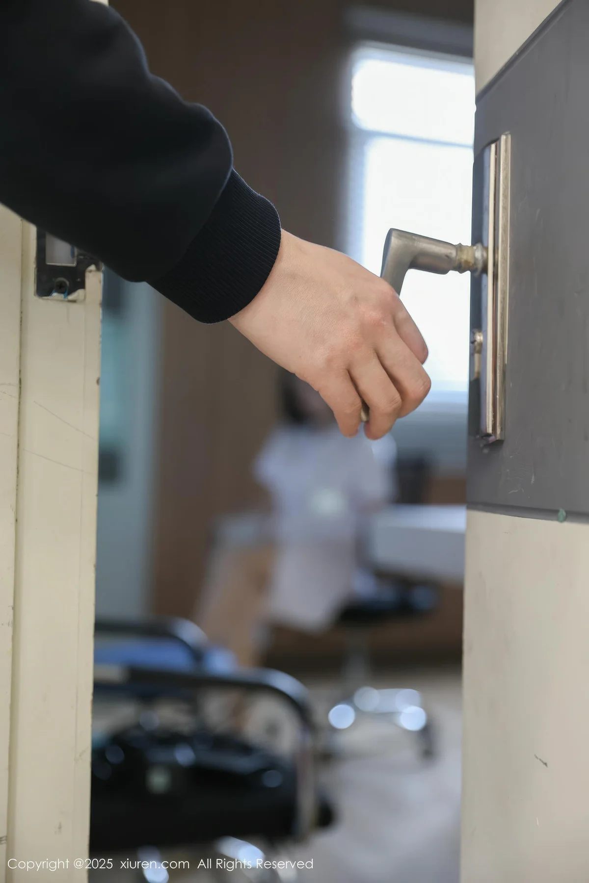 XiuRen 秀人 No.10190 布丁wow 白色护士制服 - 9