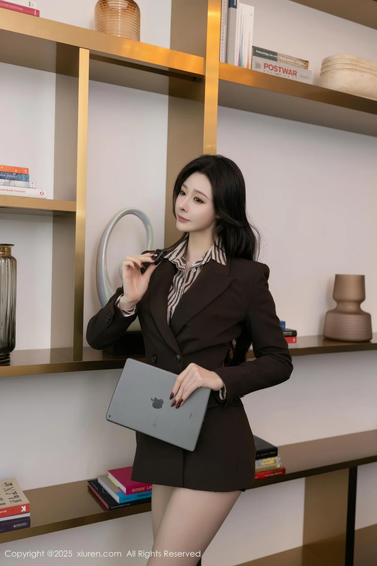 XiuRen 秀人 No.10202 小逗逗 性感灰色丝袜 - 7