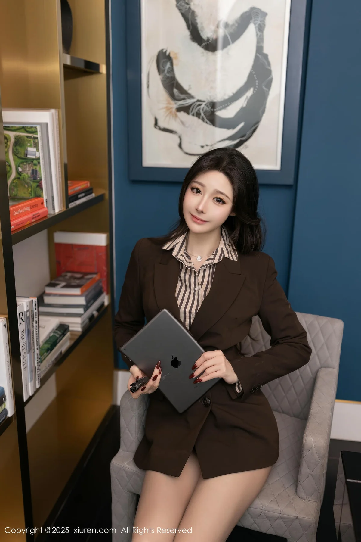 XiuRen 秀人 No.10202 小逗逗 性感灰色丝袜 - 10