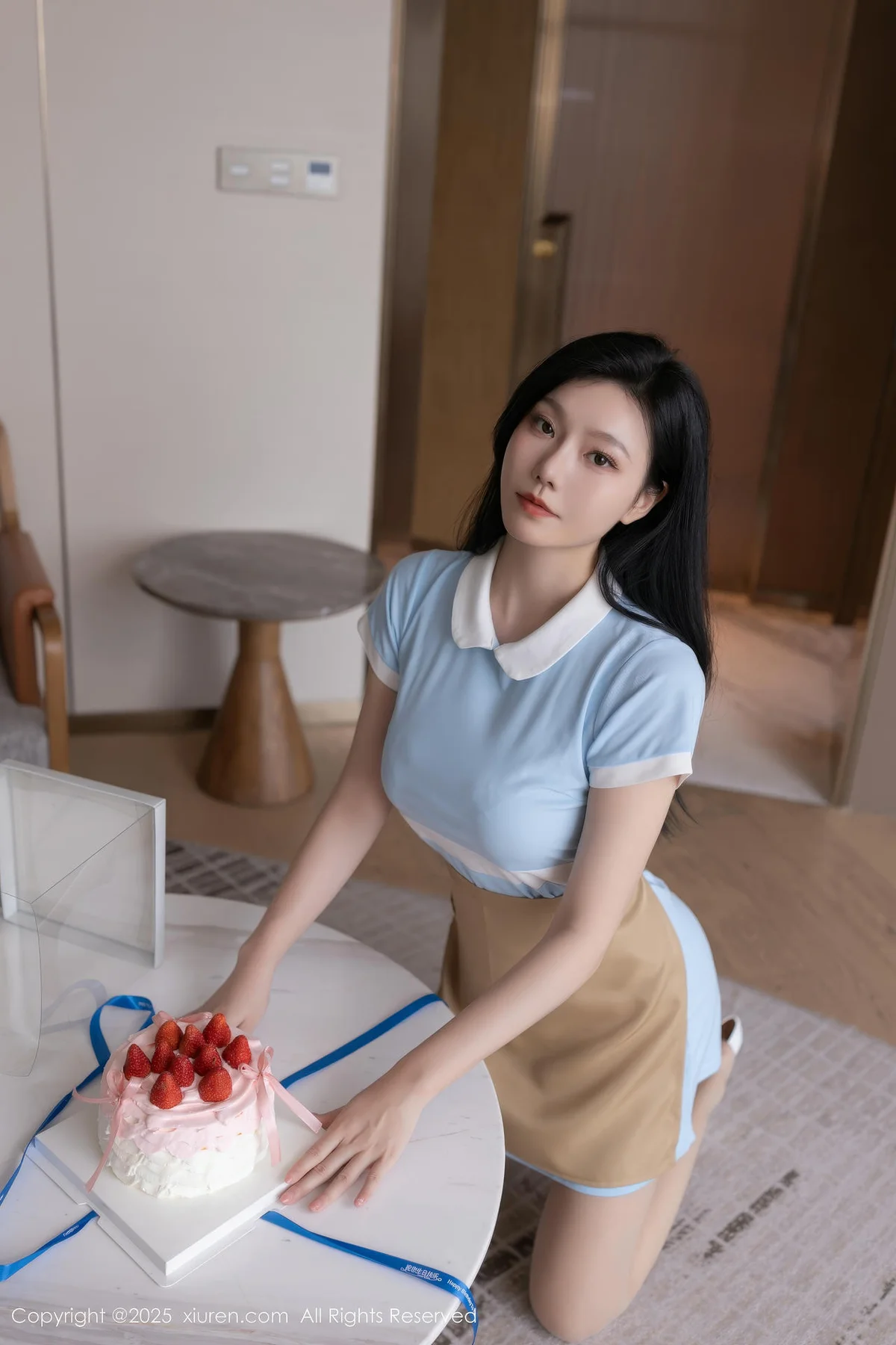 XiuRen 秀人 No.10214 安然anran 诱人肉色丝袜 - 5