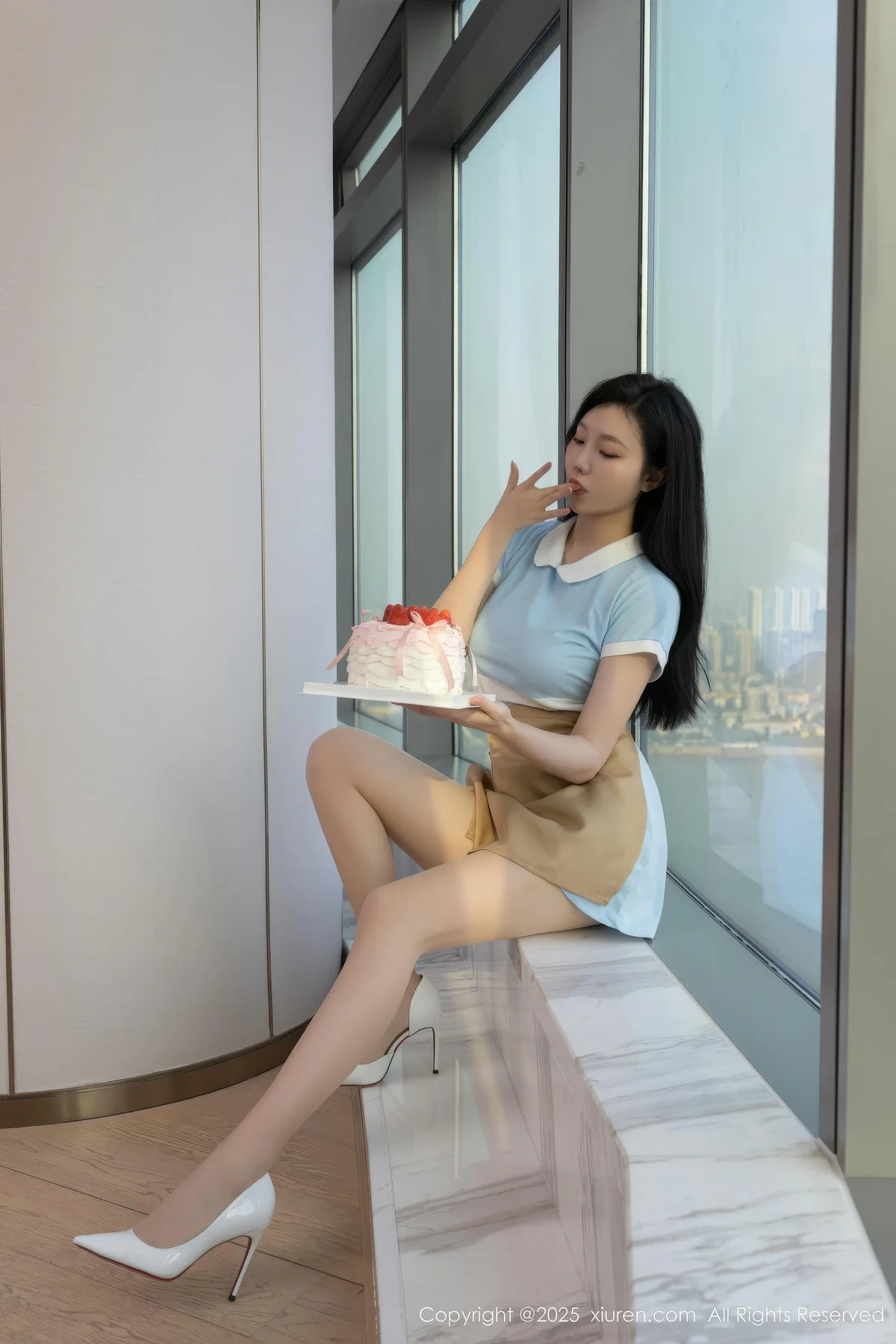 XiuRen 秀人 No.10214 安然anran 诱人肉色丝袜 - 10