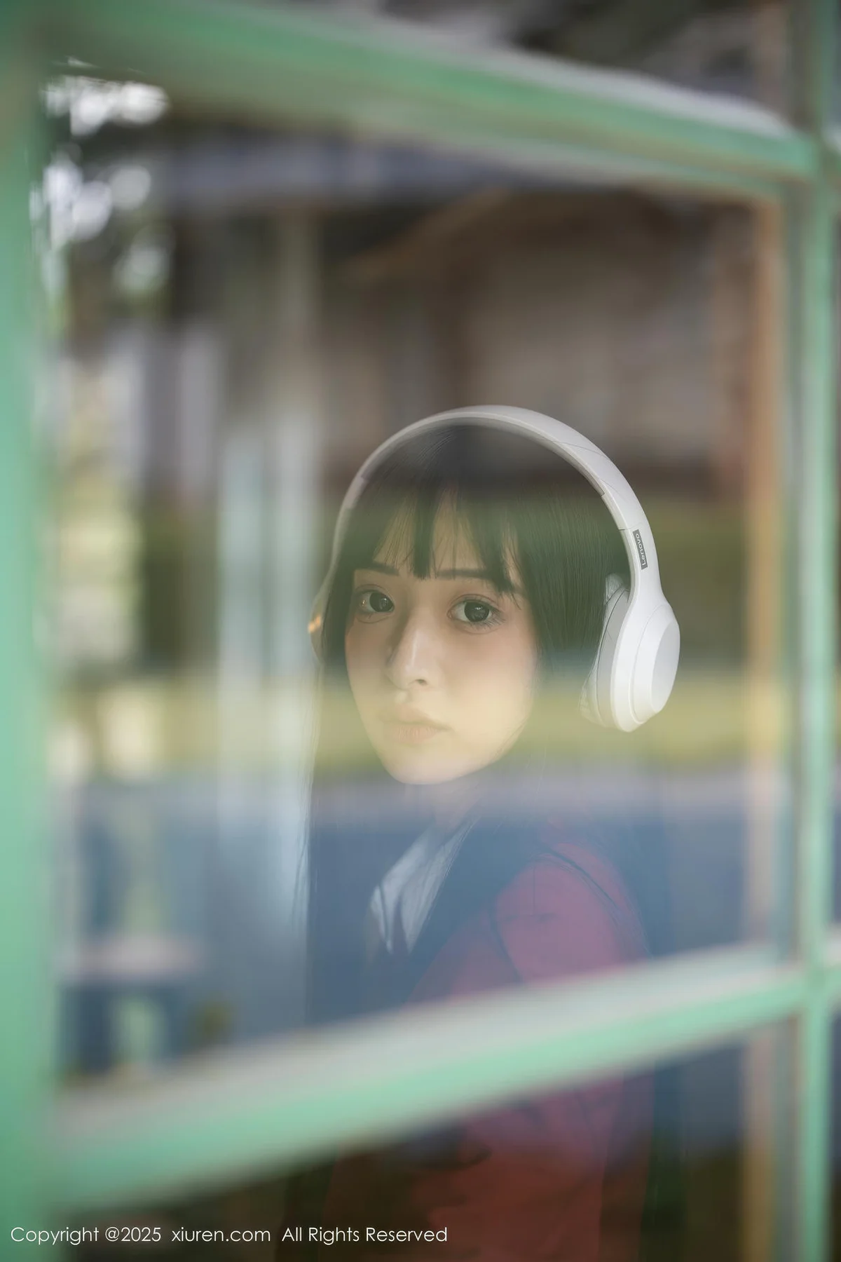 XiuRen 秀人 No.10215 茂木希子 新人红色裙子肉色丝袜 - 10