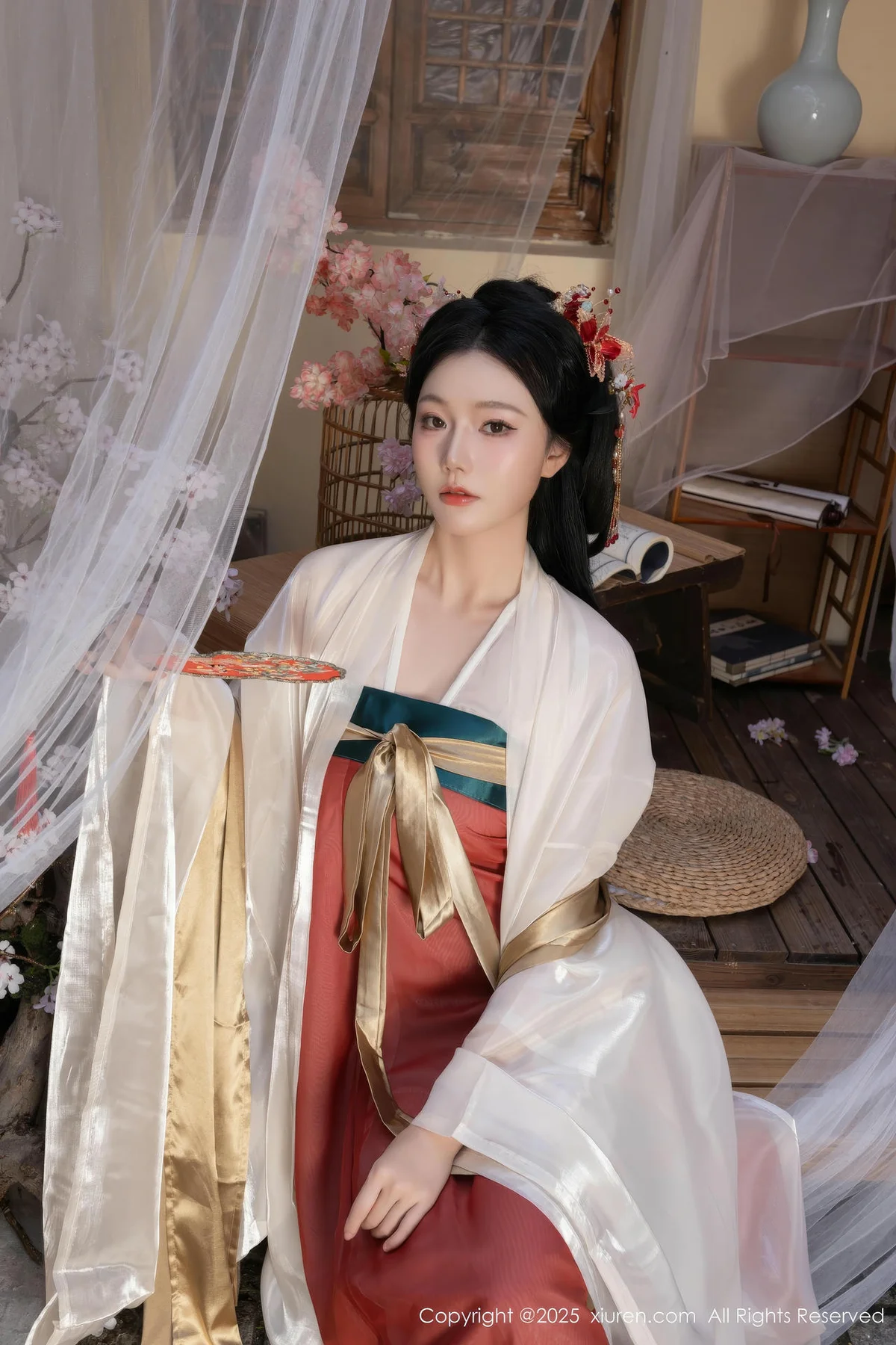 XiuRen 秀人 No.10223 陆萱萱和安然anran 激情互动性感古装 - 4