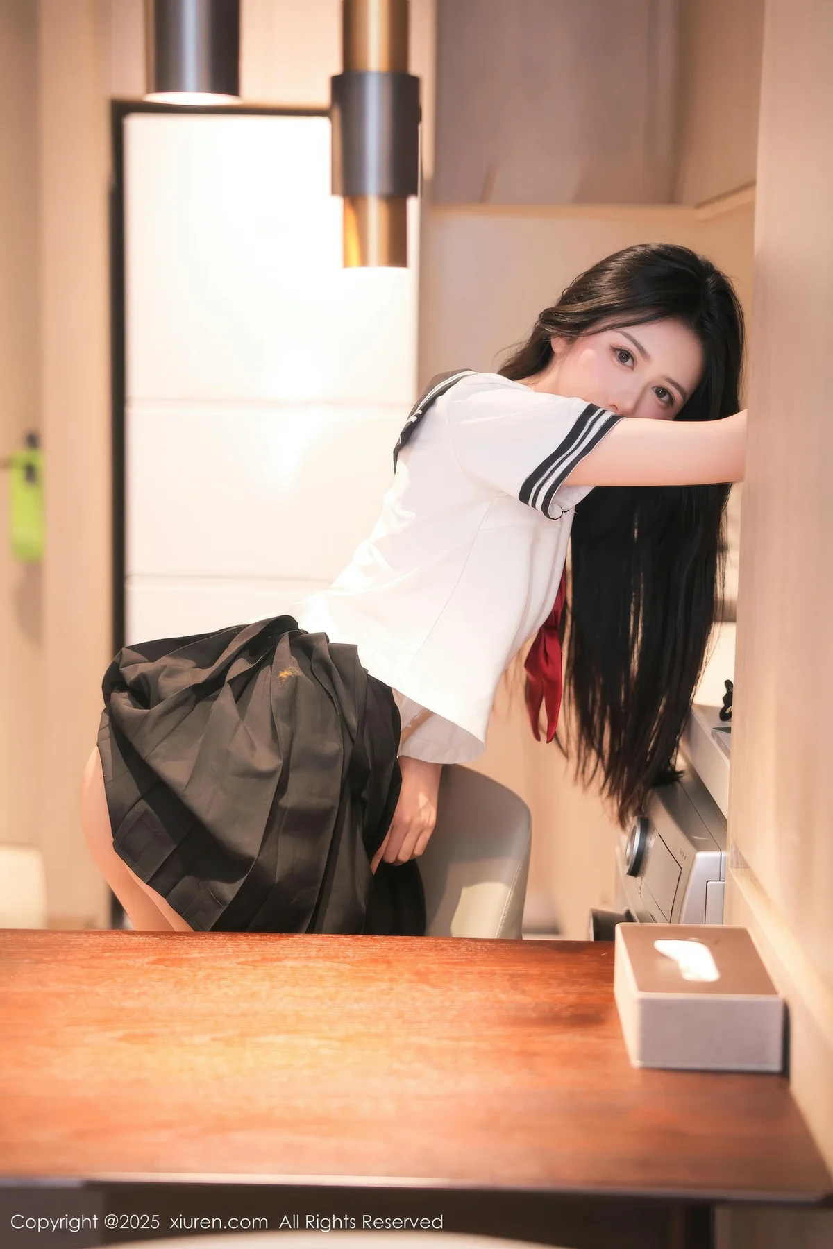 XiuRen 秀人 No.10234 shelly诗莉吖 首套写真学生装扮 - 6