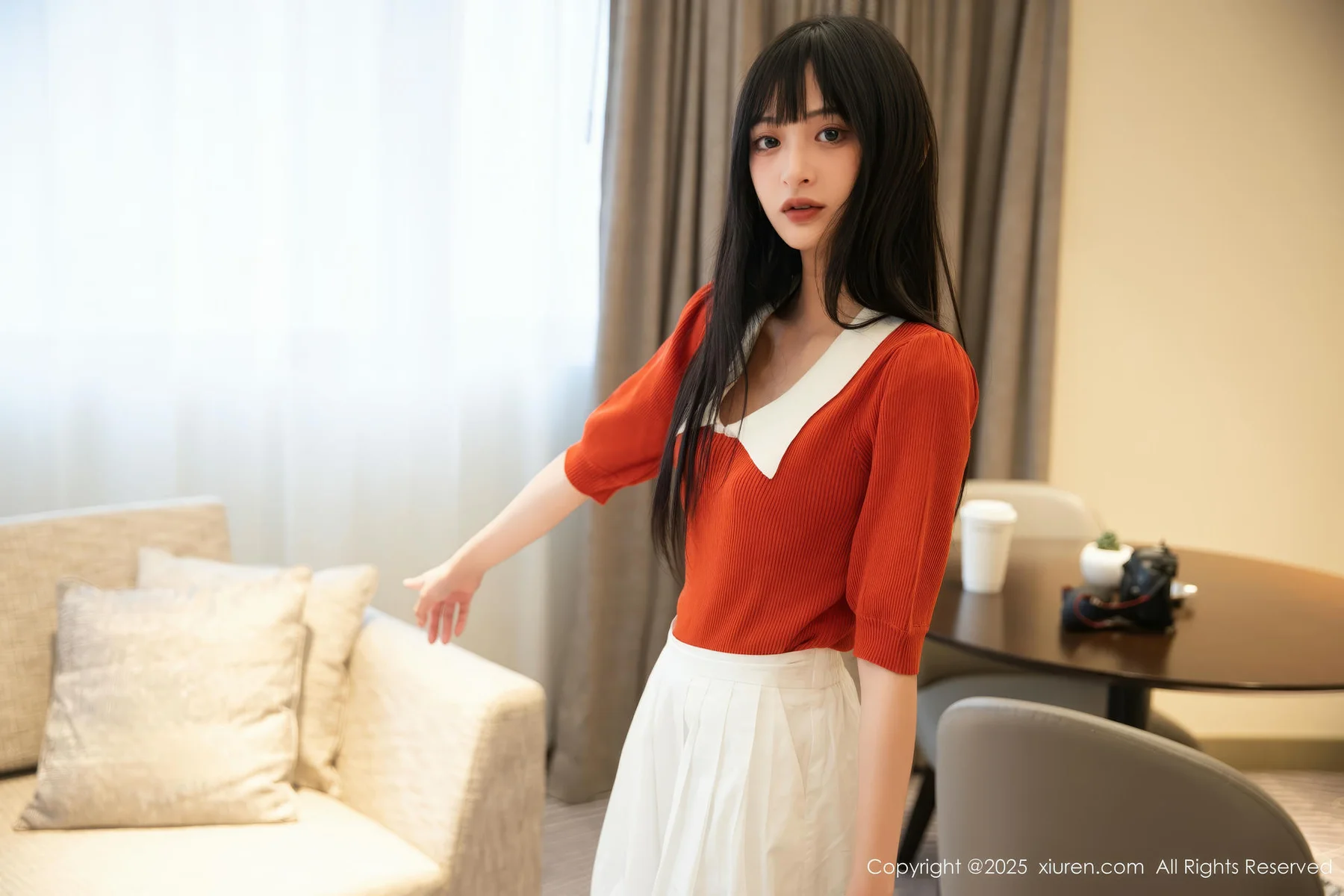 XiuRen 秀人 No.10247 茂木希子 诱人肉色丝袜 - 10