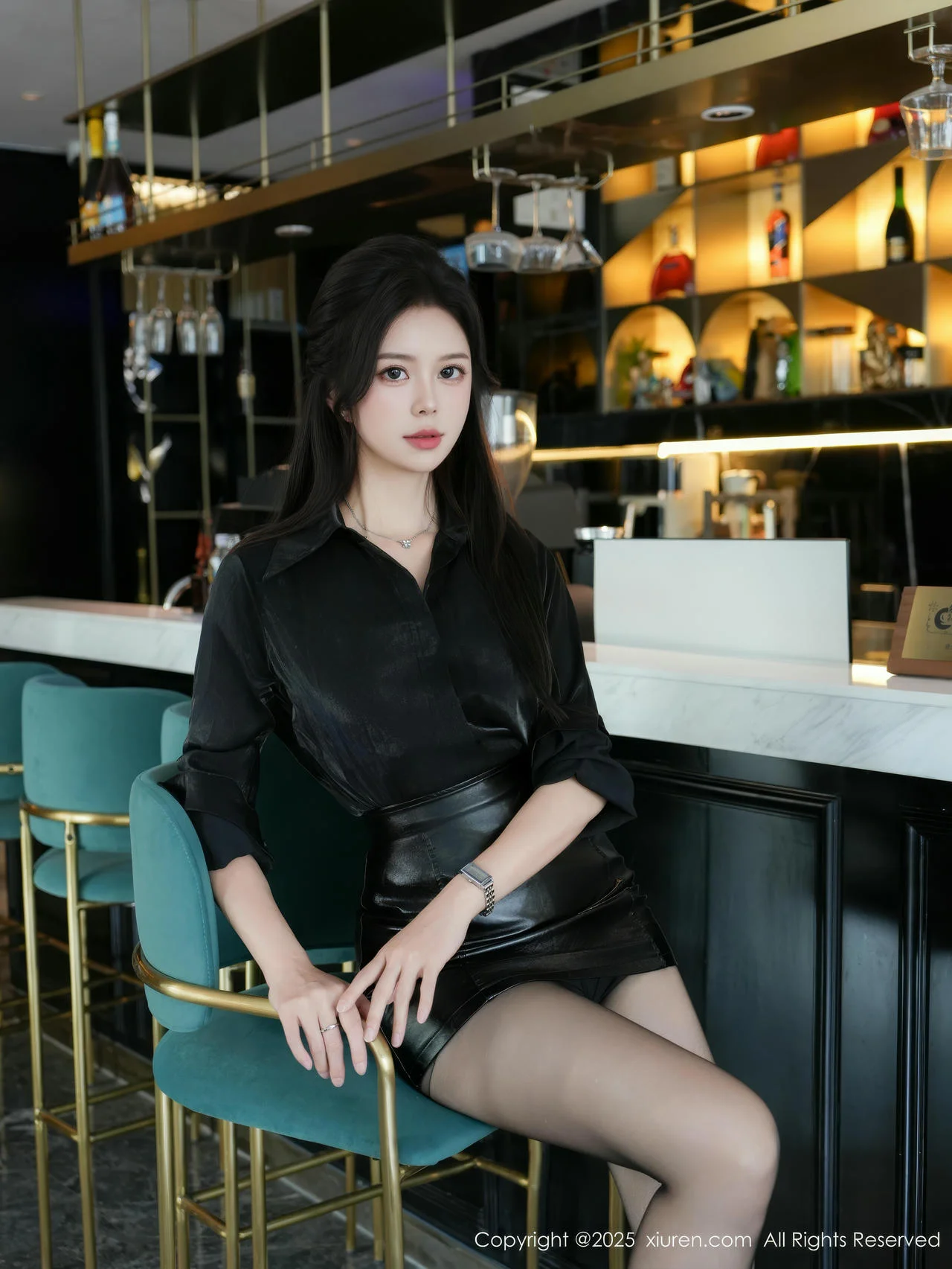 XiuRen 秀人 No.10250 玫瑰我爱你 黑色职业装 - 7