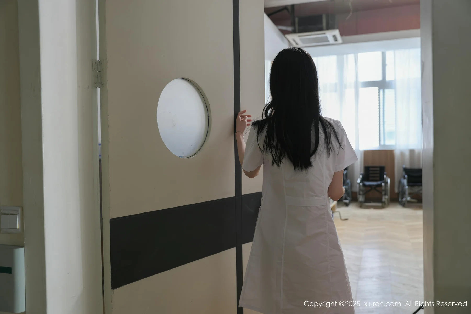 XiuRen 秀人 No.10256 布丁wow 白色护士制服诱惑 - 4