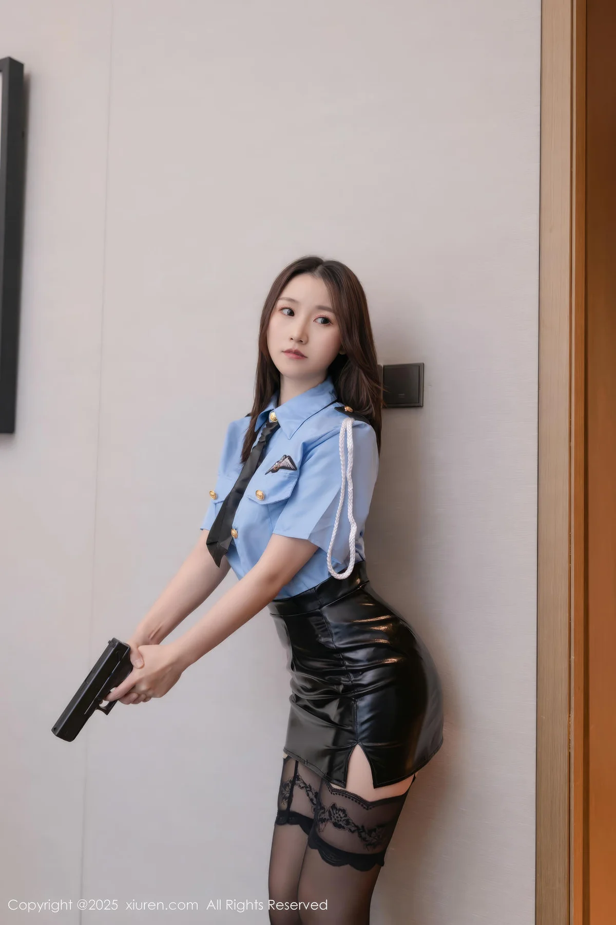 XiuRen 秀人 No.10277 杏子Yada 制服诱惑甜美笑容 - 7