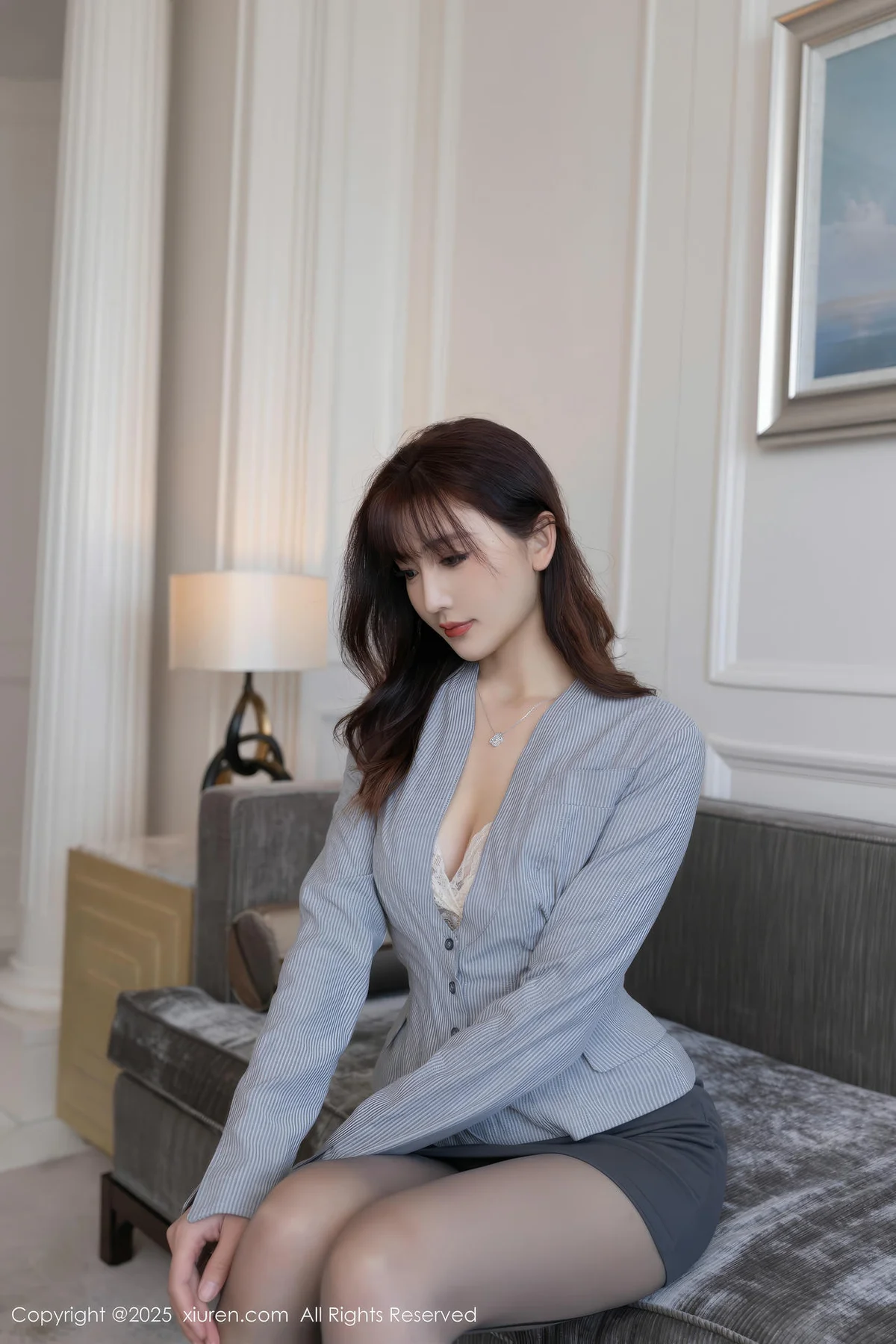 XiuRen 秀人 No.10282 陆萱萱 柔美身姿妖艳动人 - 8