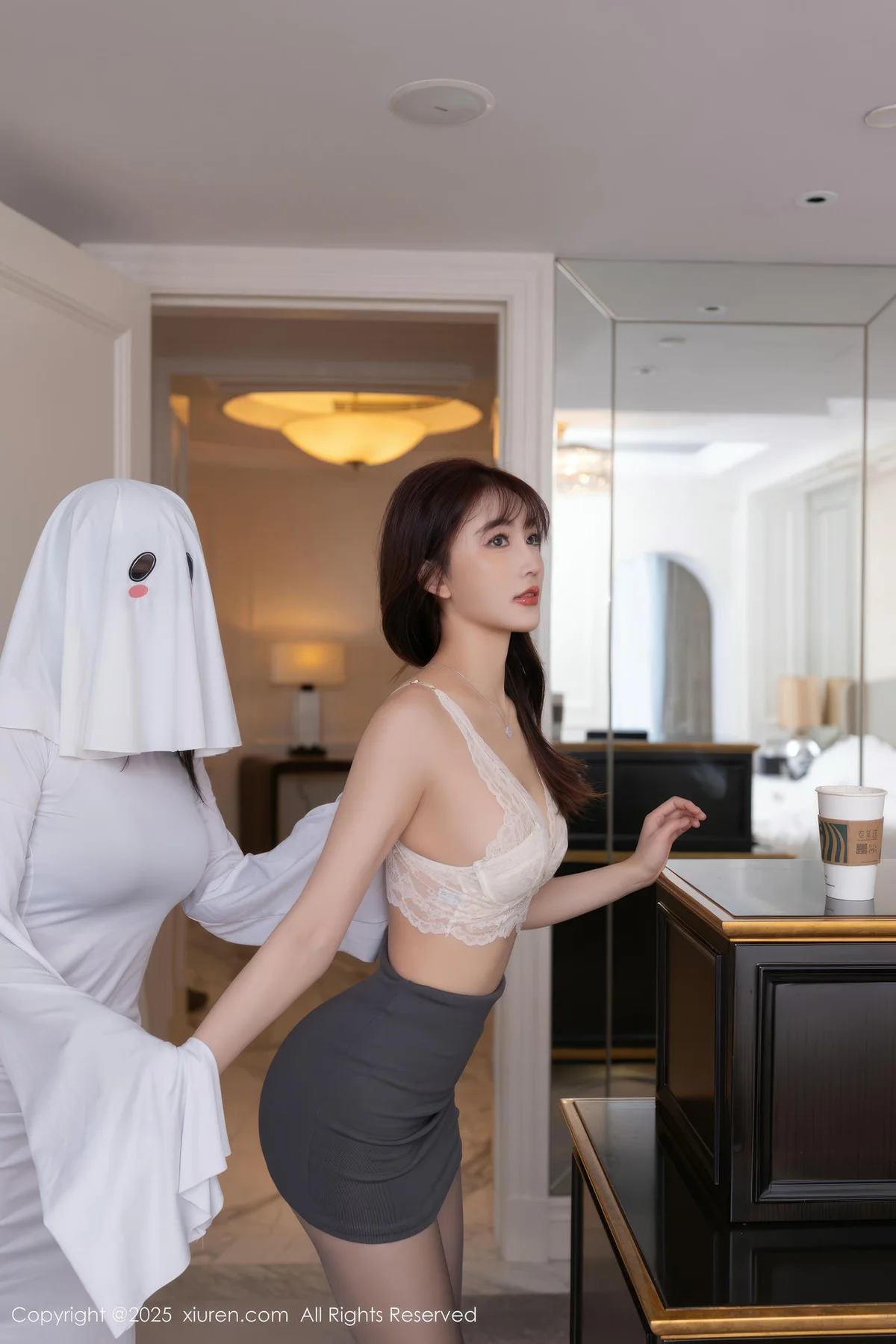 XiuRen 秀人 No.10282 陆萱萱 柔美身姿妖艳动人 - 9