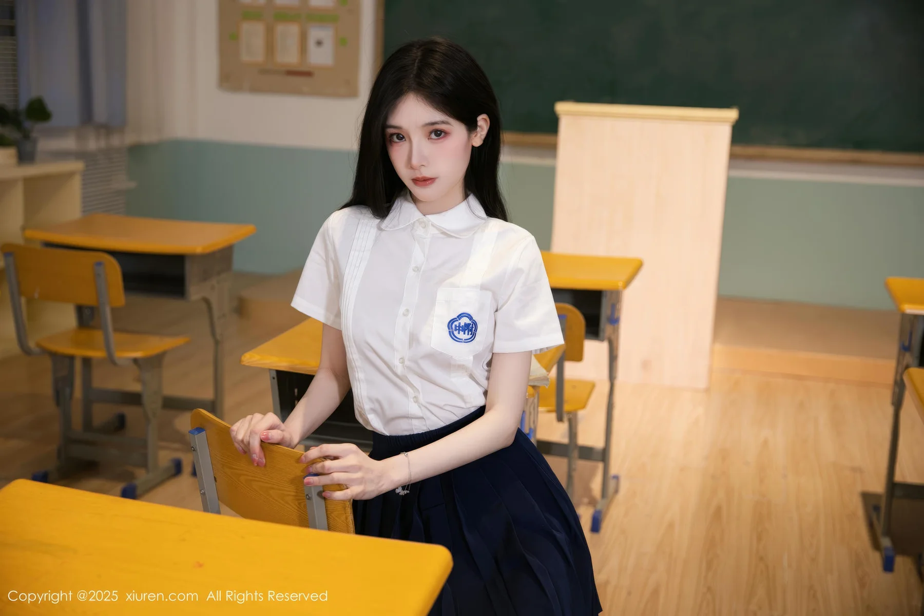 XiuRen 秀人 No.10287 布丁wow JK制服魅惑黑丝 - 6