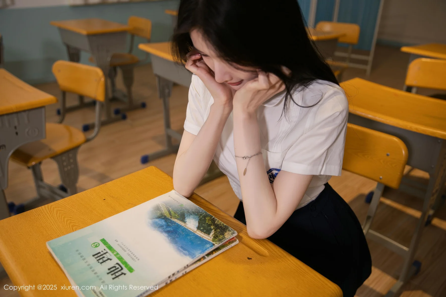 XiuRen 秀人 No.10287 布丁wow JK制服魅惑黑丝 - 7