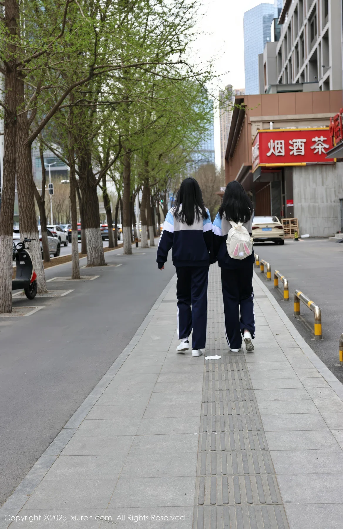 XiuRen 秀人 No.10288 小芭乐 两位蓝色校服大美女 - 10