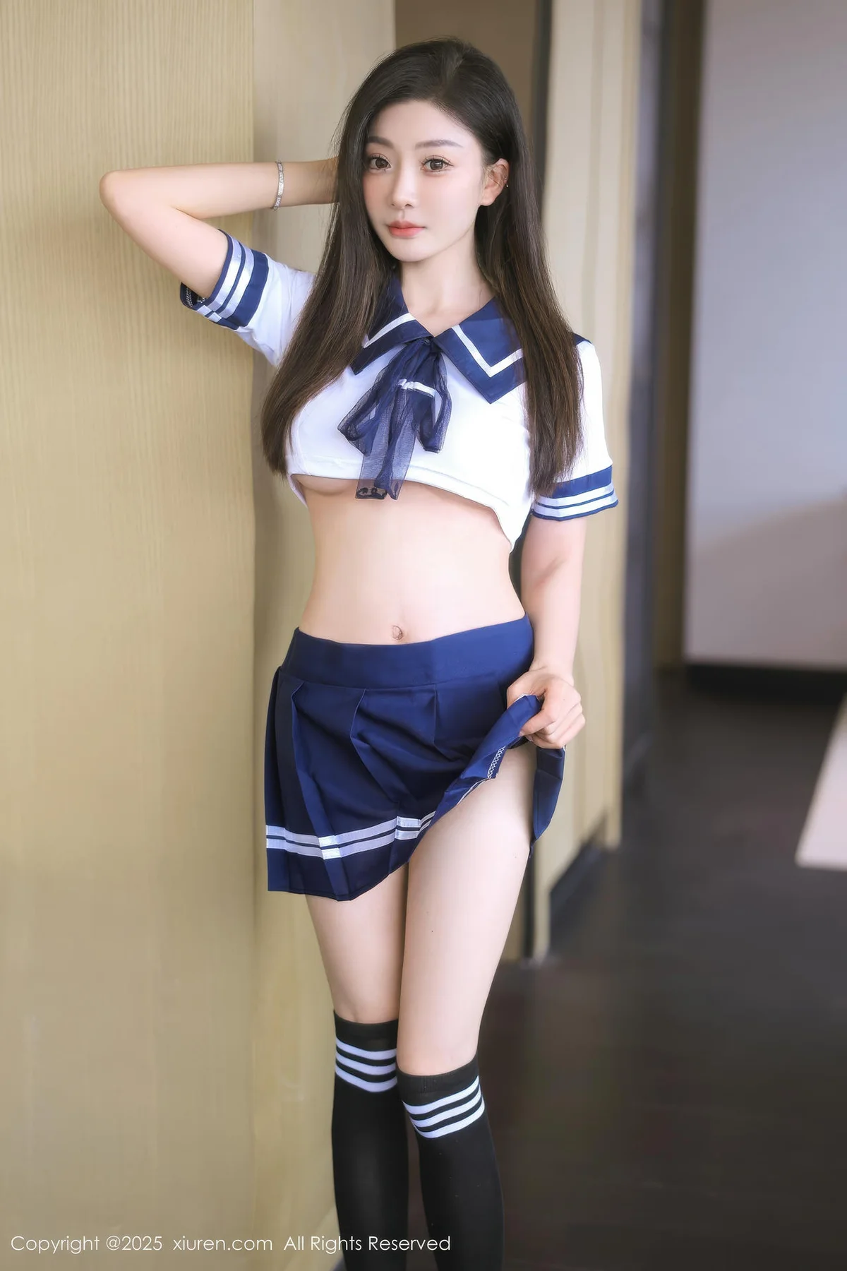 XiuRen 秀人 No.10298 Annie_baby 性感JK制服诱搭配 - 5