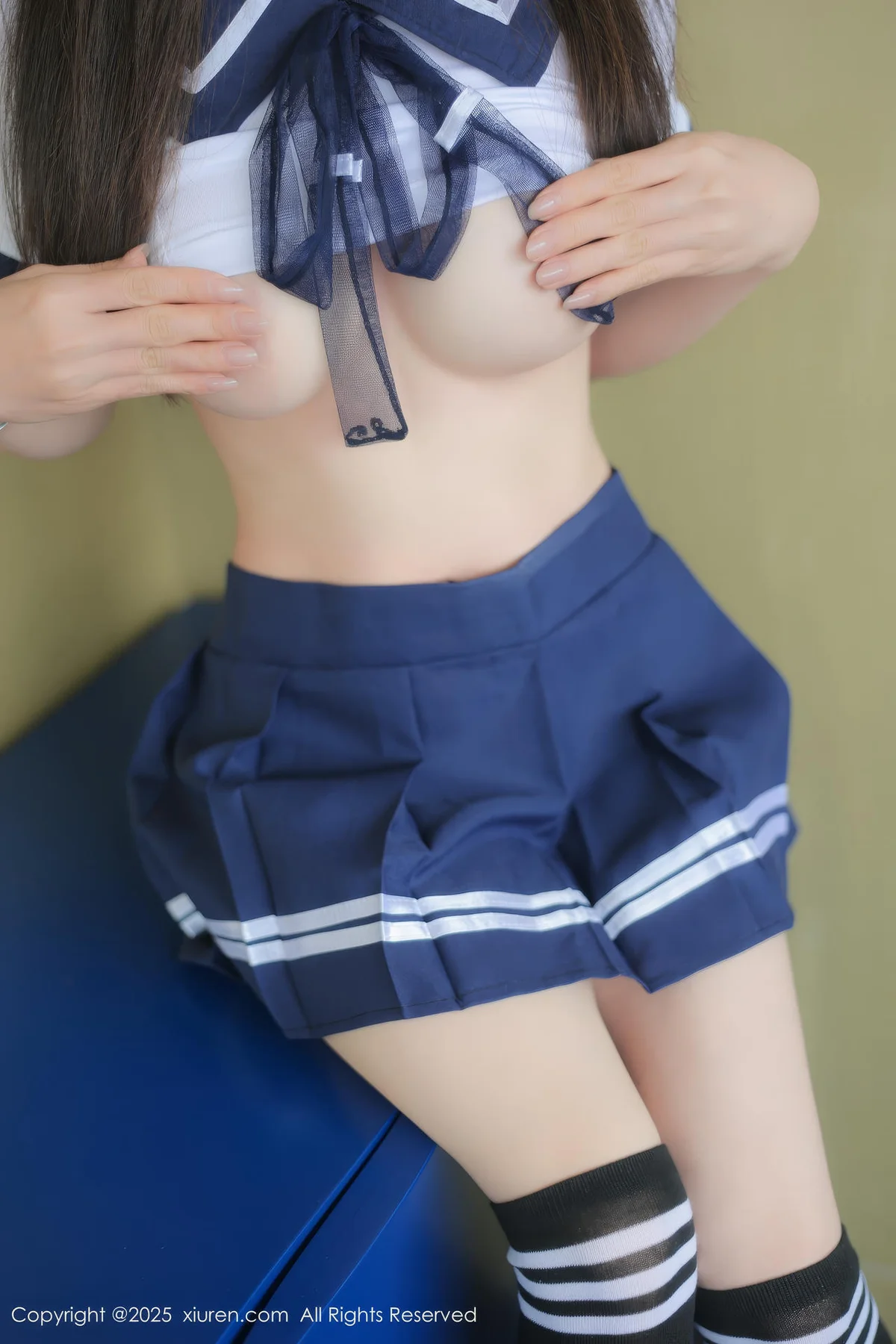 XiuRen 秀人 No.10298 Annie_baby 性感JK制服诱搭配 - 2