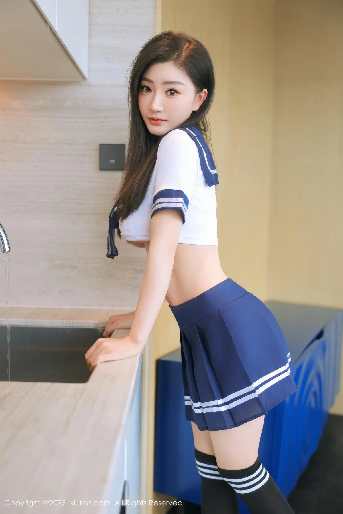 XiuRen 秀人 No.10298 Annie_baby 性感JK制服诱搭配 - 6