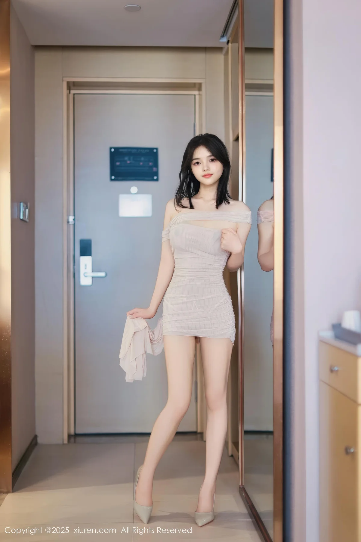 XiuRen 秀人 No.10344 苏软软 性感紫色包臀裙 - 2