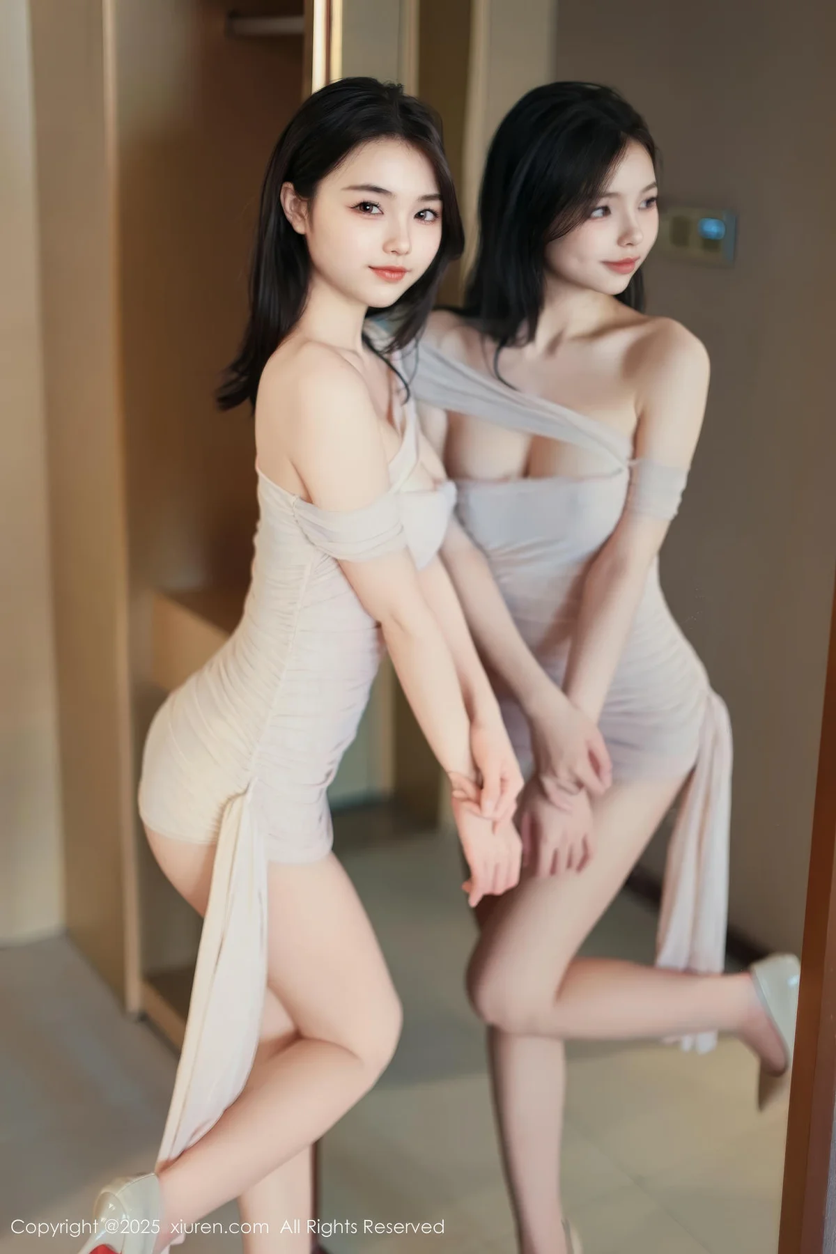 XiuRen 秀人 No.10344 苏软软 性感紫色包臀裙 - 7