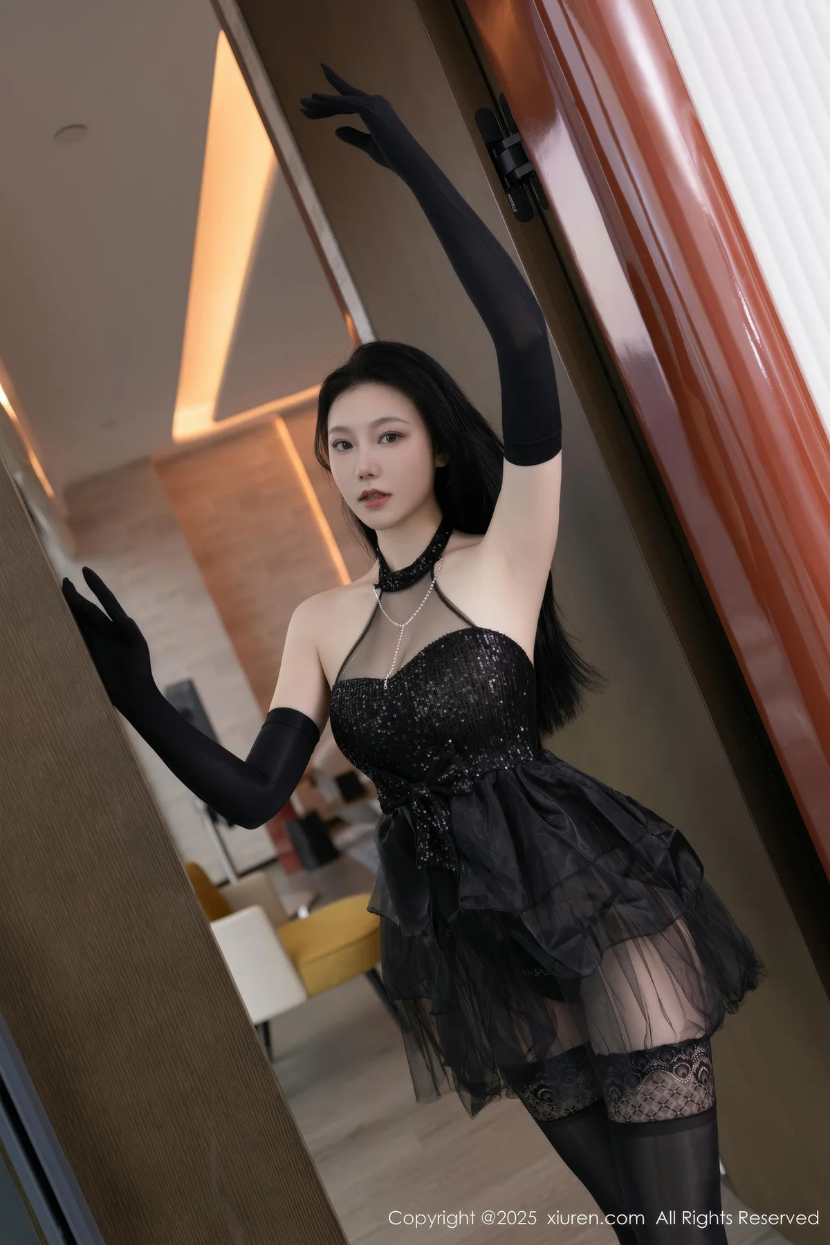 XiuRen 秀人 No.10363 安然anran 黑色芭蕾服梦幻入魂 - 8