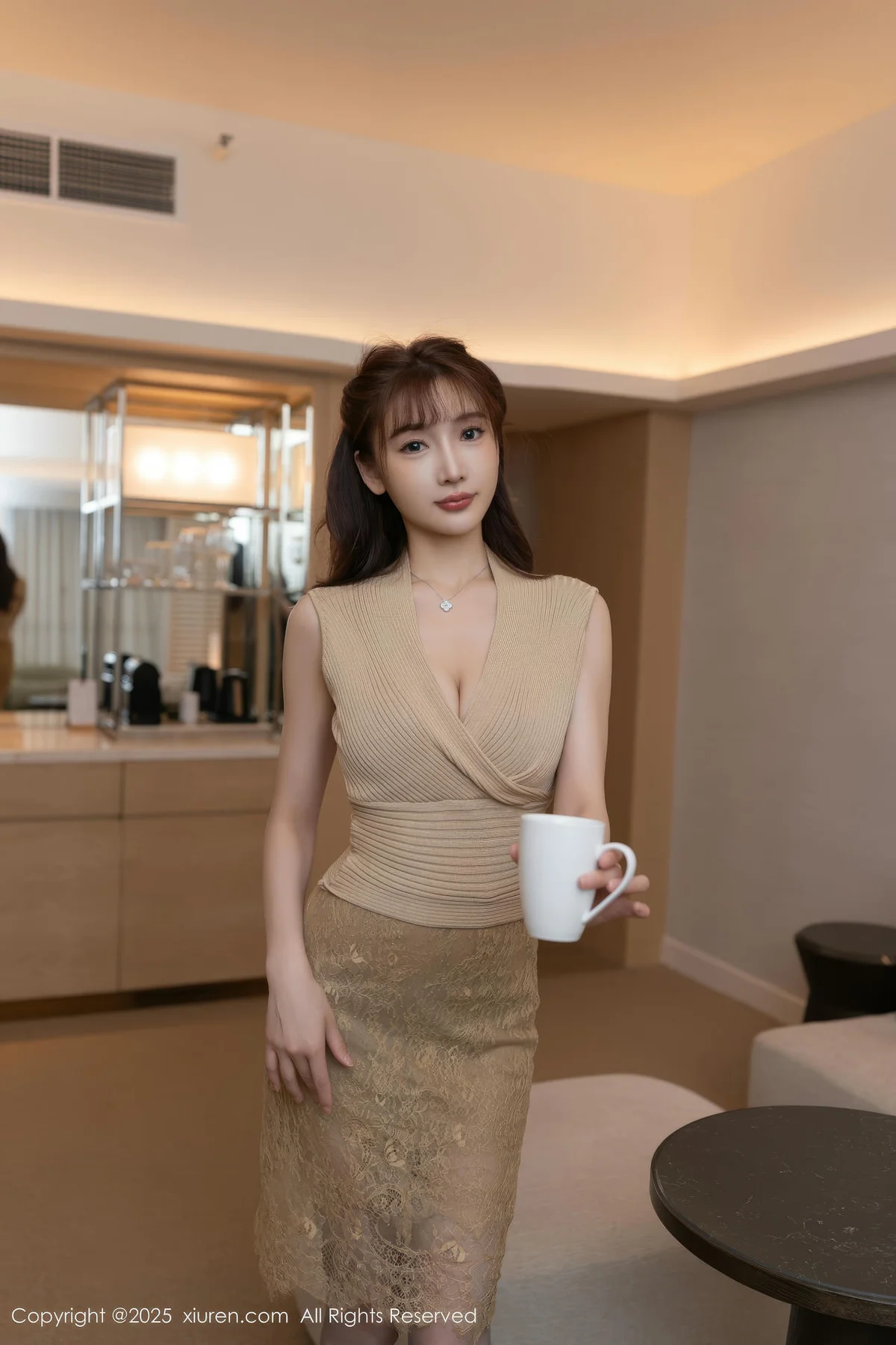 XiuRen 秀人 No.10370 陆萱萱 紫色情趣内衣 - 3