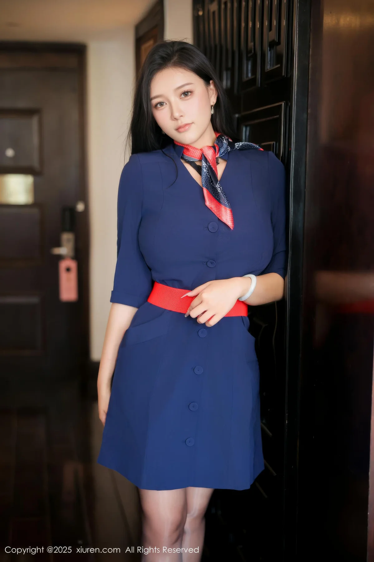 XiuRen 秀人 No.10371 娜比 空姐制服诱惑 - 3