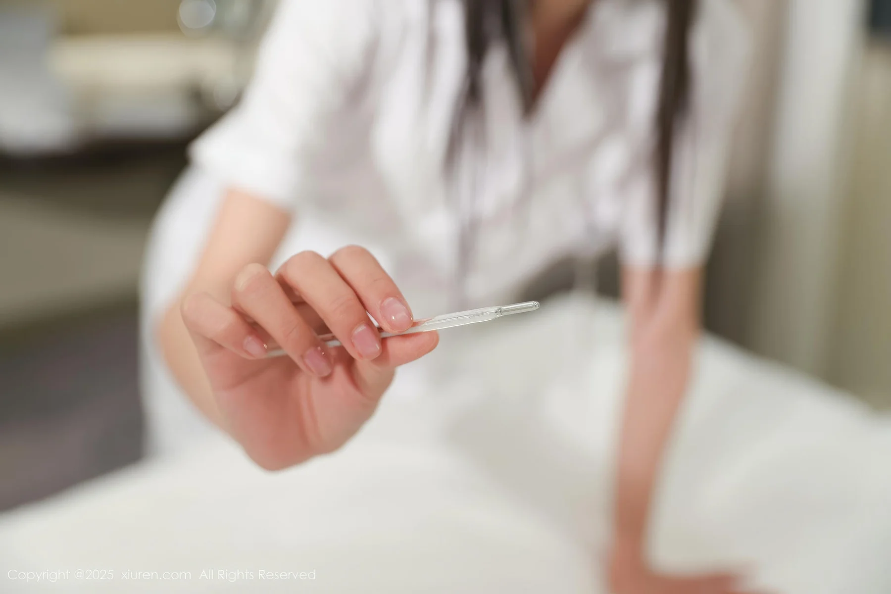 XiuRen 秀人 No.10373 茂木希子 白色护士服 - 5