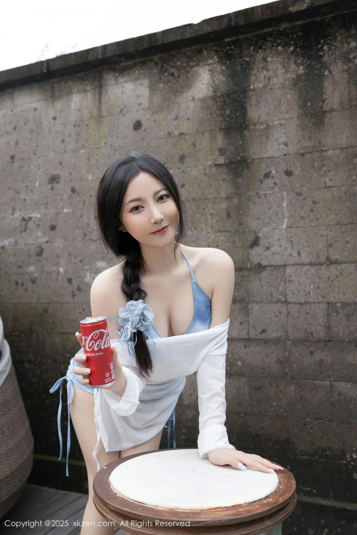 XiuRen 秀人 No.10377 鱼子酱Fish 蓝色比基尼 - 7