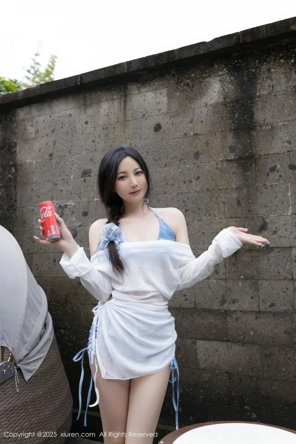 XiuRen 秀人 No.10377 鱼子酱Fish 蓝色比基尼 - 8