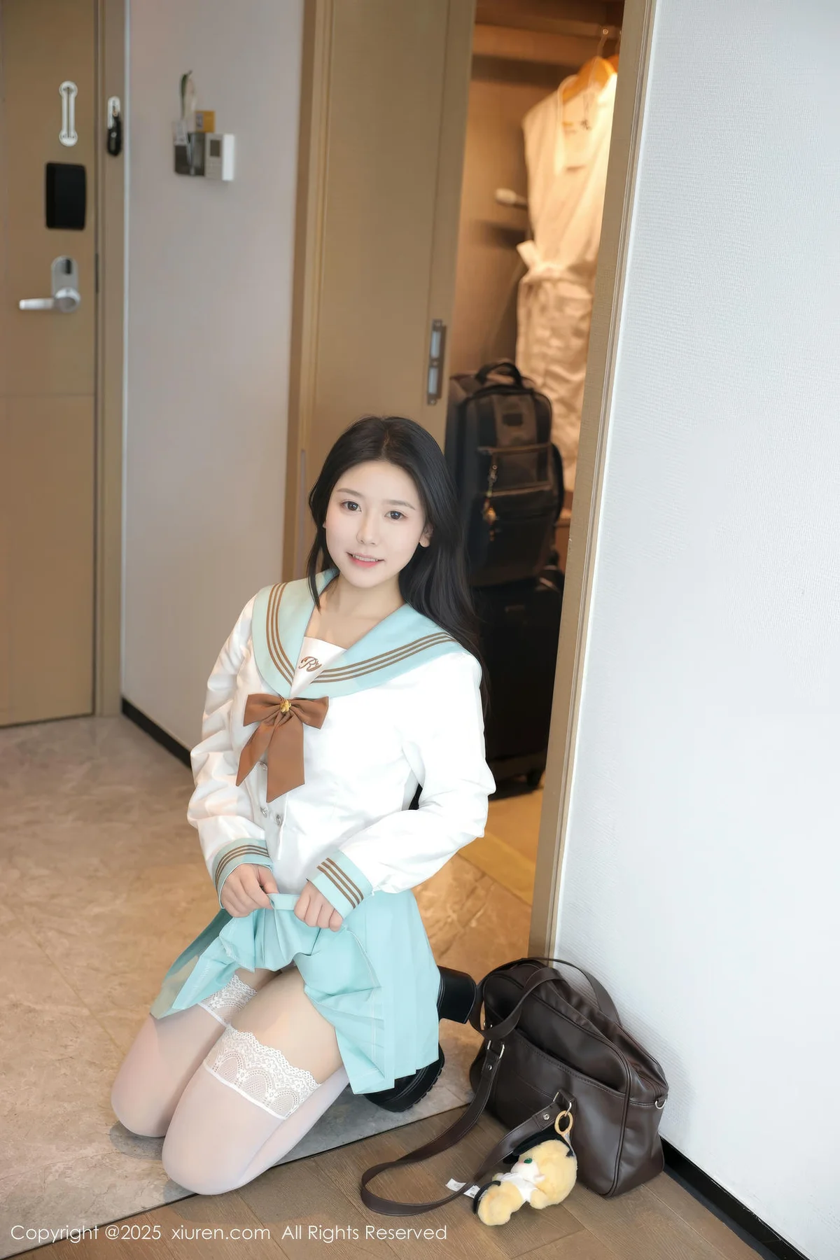 XiuRen 秀人 No.10379 林嘉馨 jk短裙清纯美女 - 8