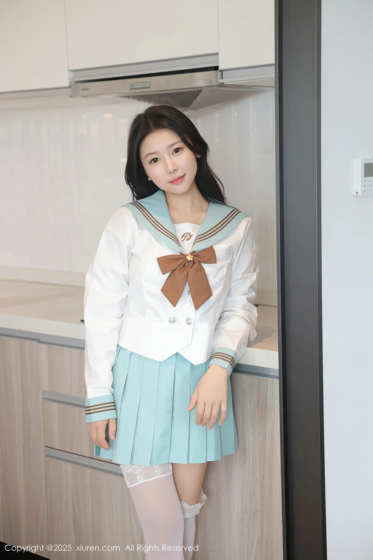 XiuRen 秀人 No.10379 林嘉馨 jk短裙清纯美女 - 5