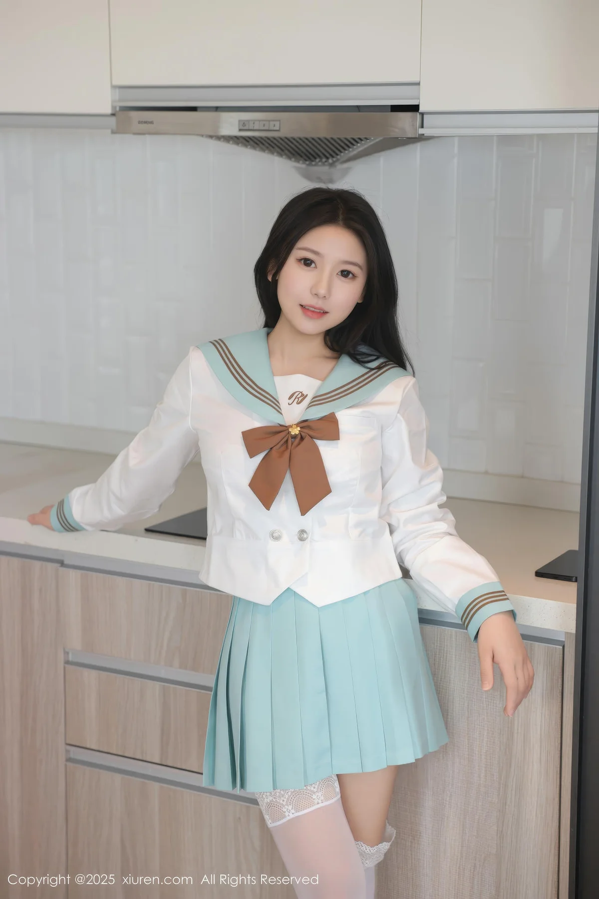 XiuRen 秀人 No.10379 林嘉馨 jk短裙清纯美女 - 6