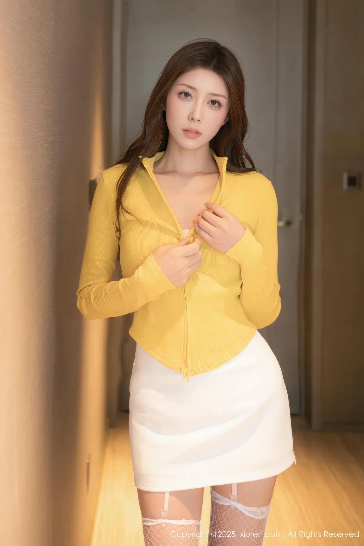 XiuRen 秀人 No.10385 悦兮 碎花裙长腿美女 - 8