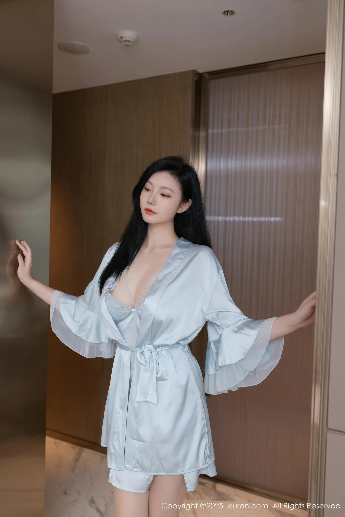 XiuRen 秀人 No.10390 安然anran 性感睡裙美腿 - 4