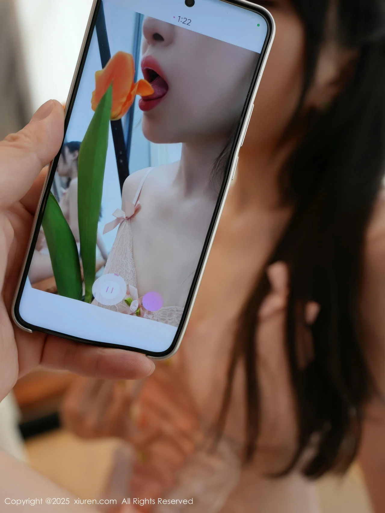 XiuRen 秀人 No.10416 白露lulu 粉色情趣内衣 - 8