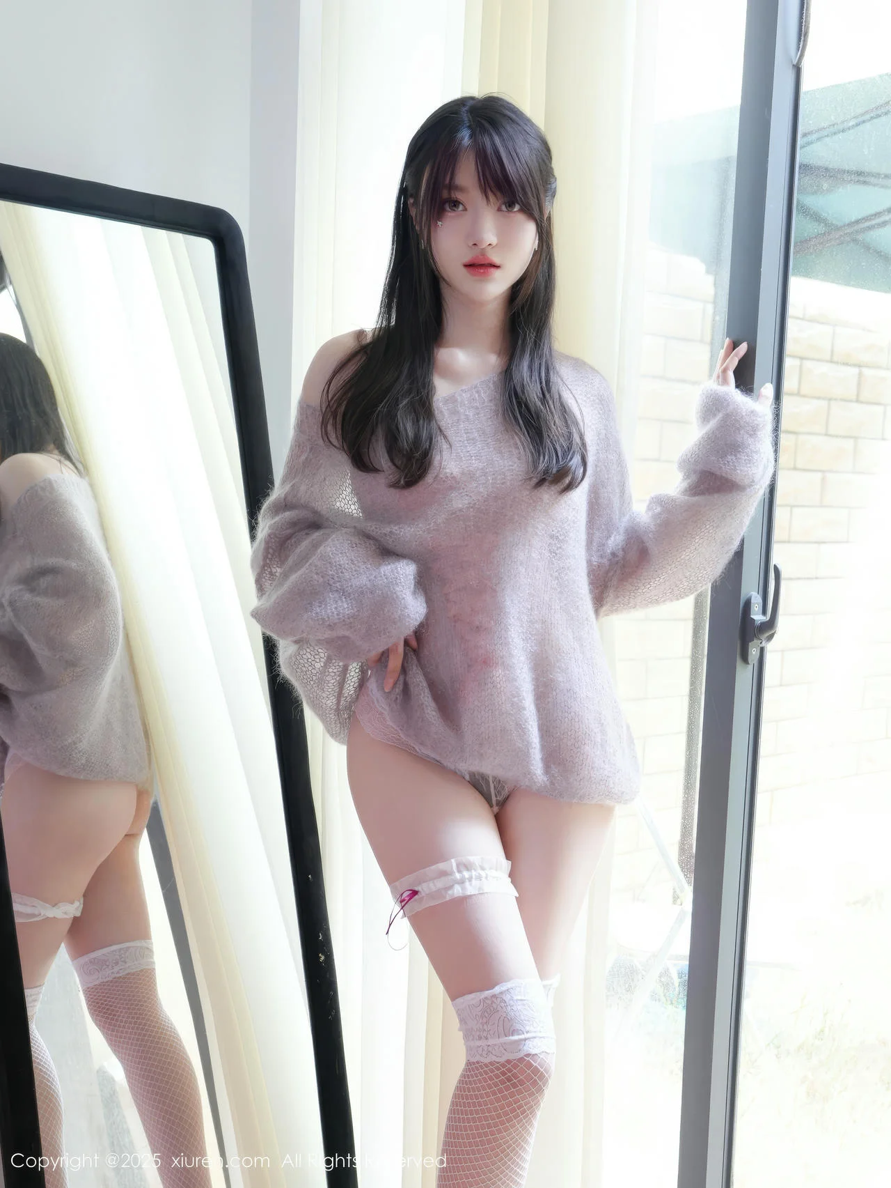 XiuRen 秀人 No.10416 白露lulu 粉色情趣内衣 - 7