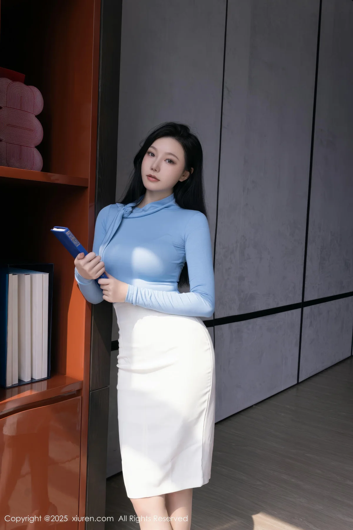 XiuRen 秀人 No.10424 安然anran 诱人肉色丝袜 - 9