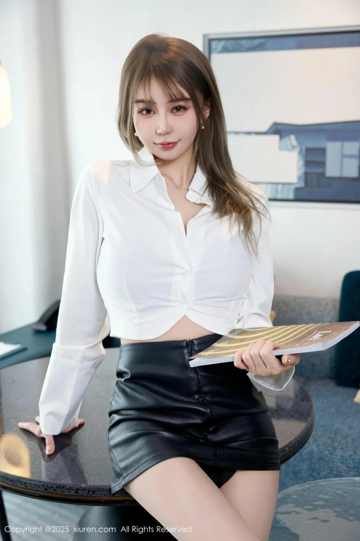 XiuRen 秀人 No.10439 Zoe柚柚 性感OL制服凹凸有致身材 - 3