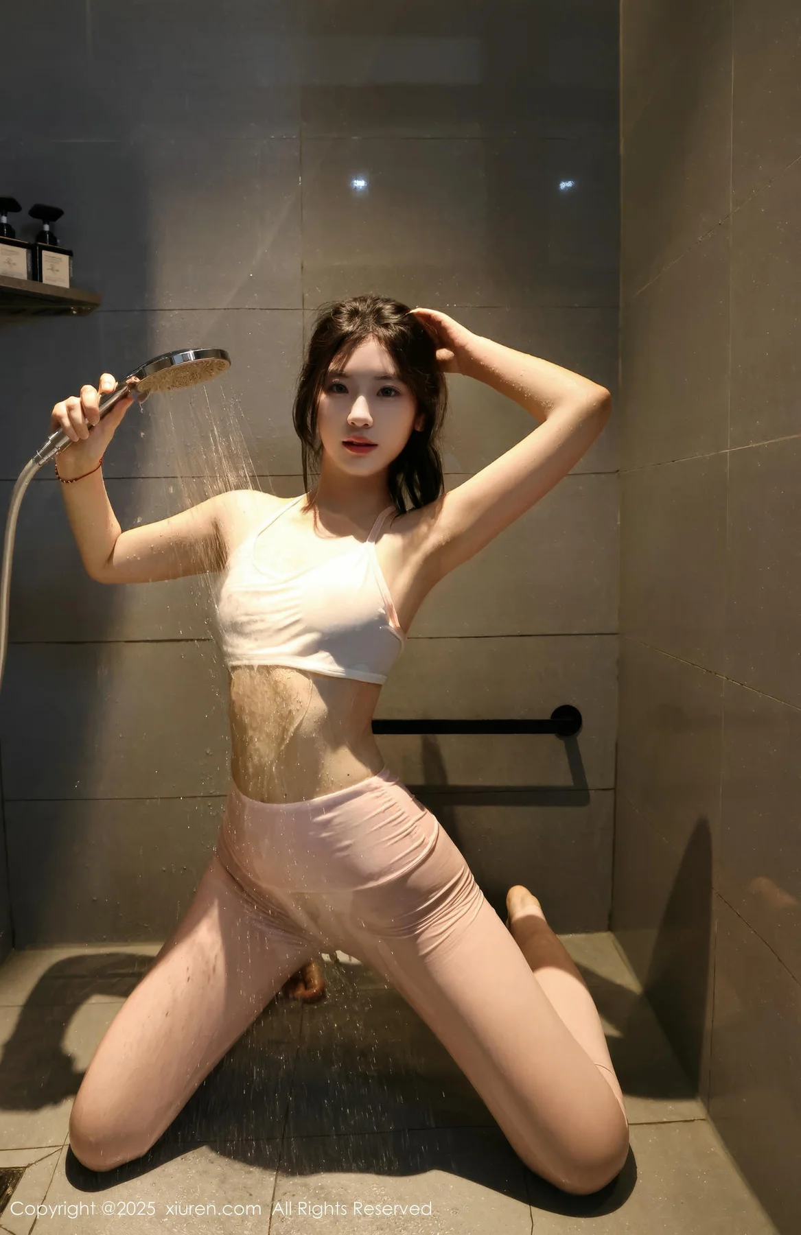 XiuRen 秀人 No.10474 小芭乐  粉色瑜伽服 - 5