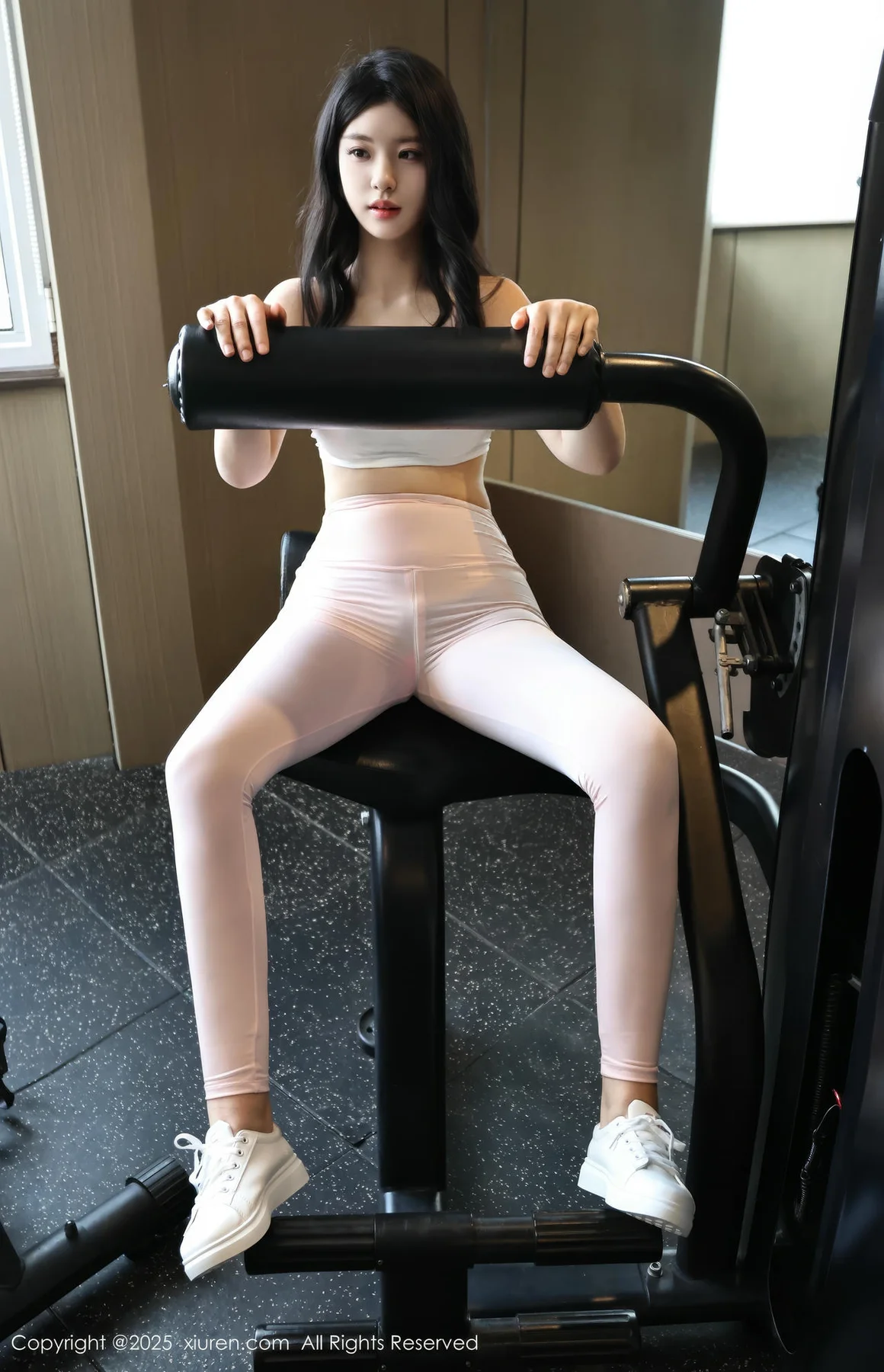 XiuRen 秀人 No.10474 小芭乐  粉色瑜伽服 - 4