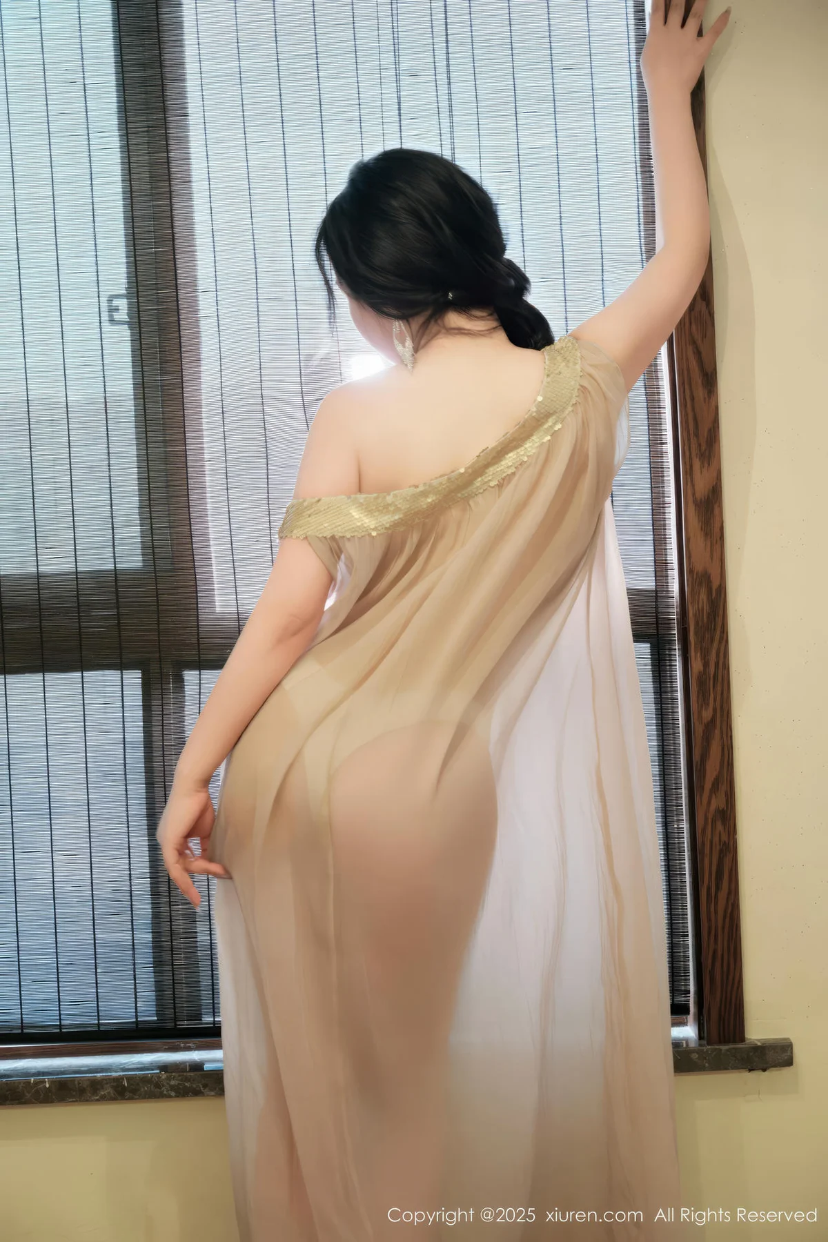 XiuRen 秀人 No.10500 麦田 透视连衣裙 - 10