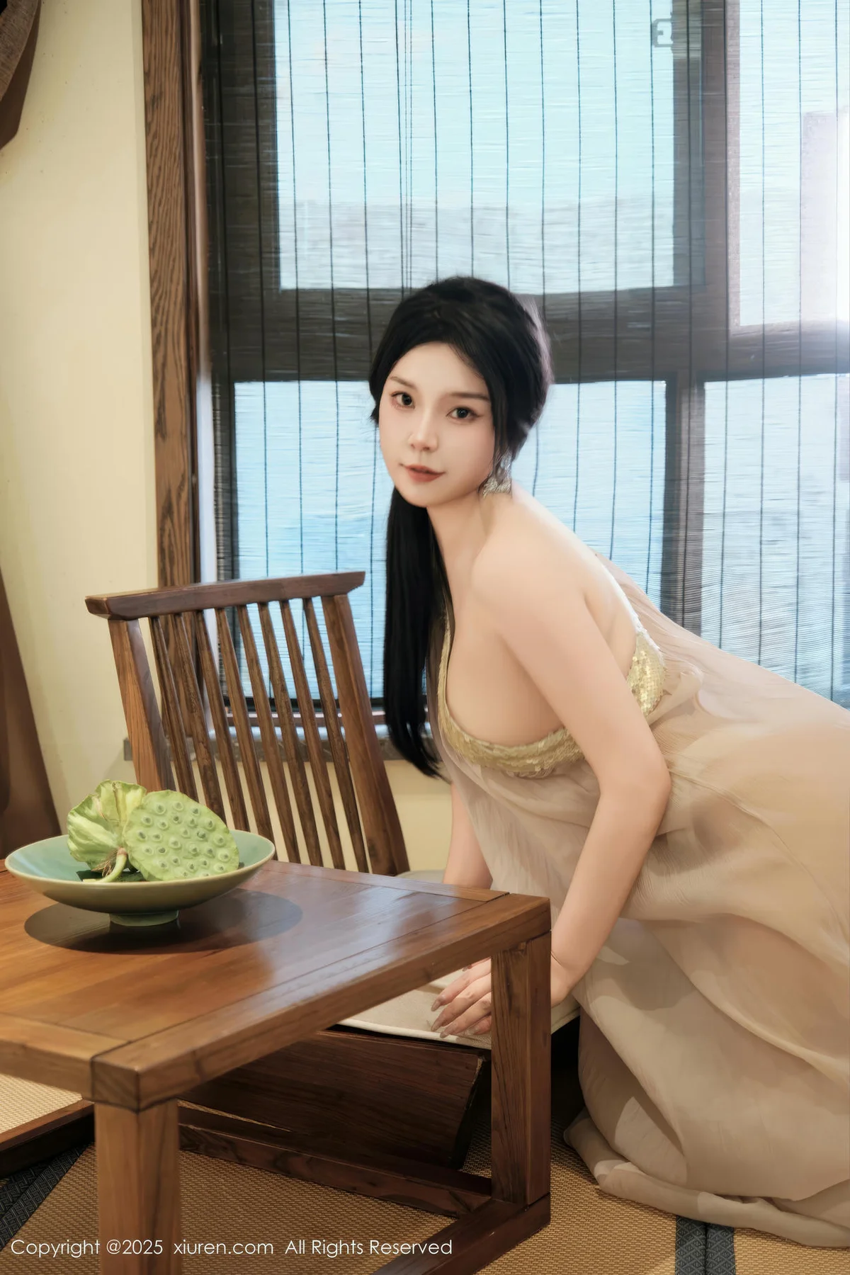 XiuRen 秀人 No.10500 麦田 透视连衣裙 - 9