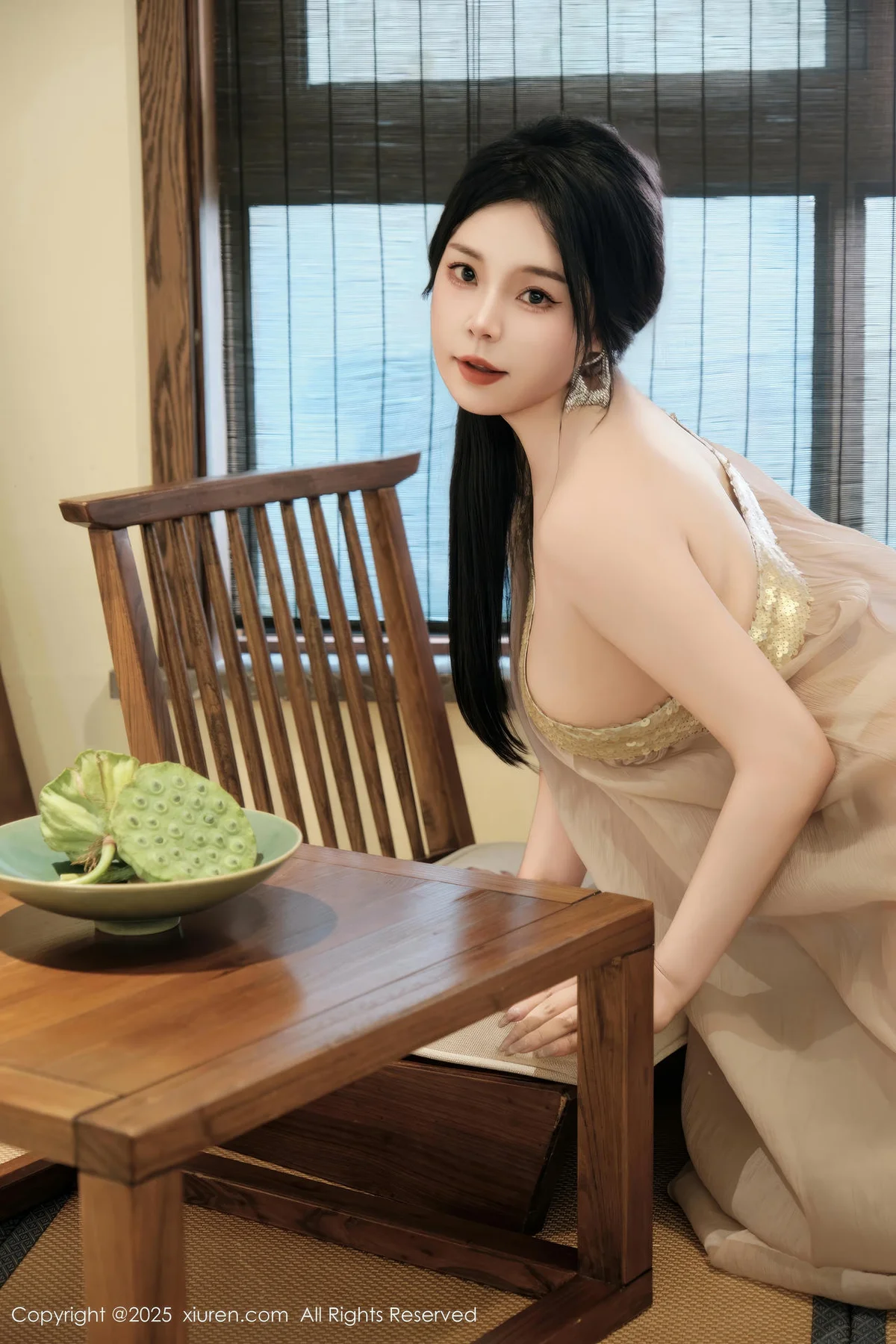 XiuRen 秀人 No.10500 麦田 透视连衣裙 - 10