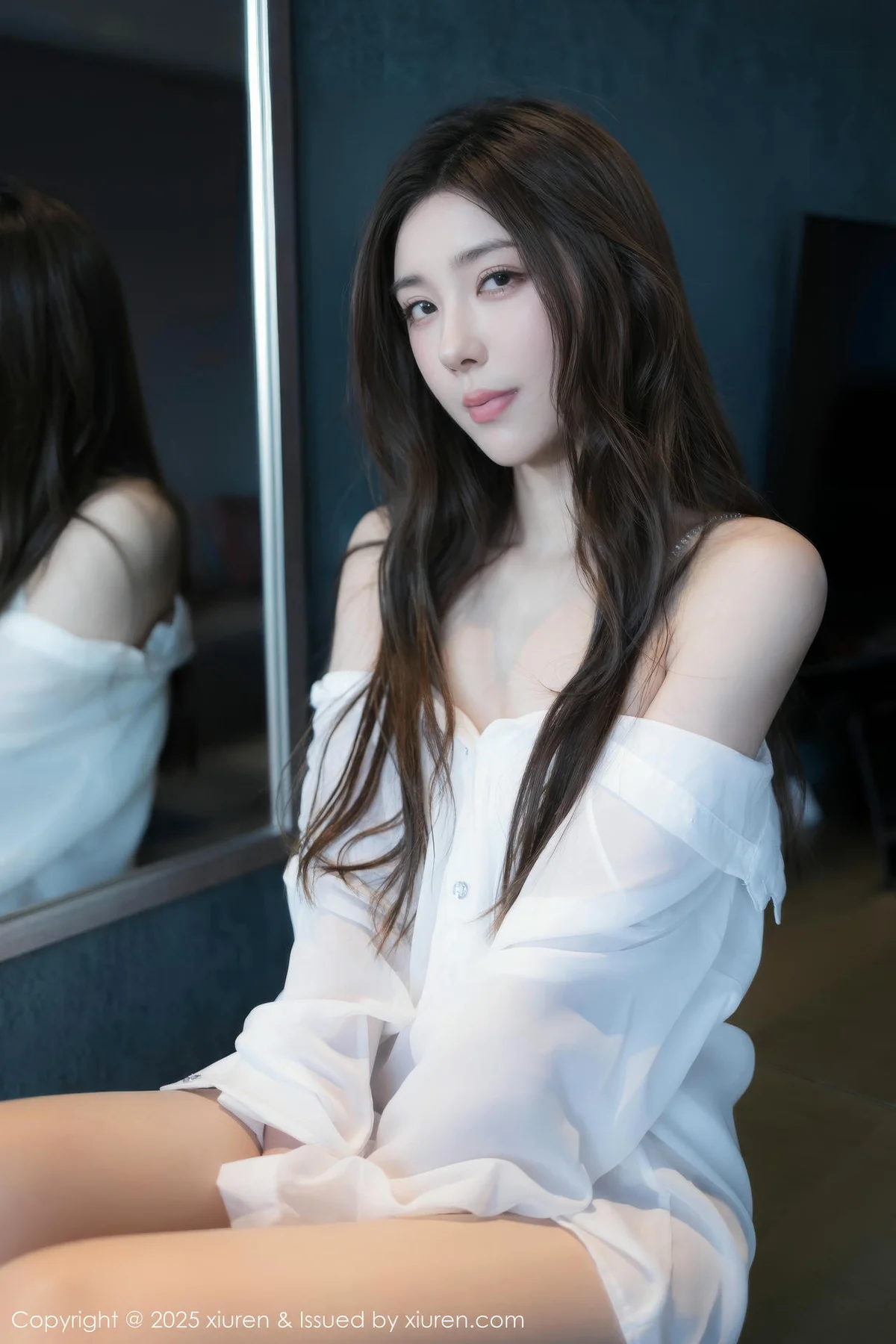 XiuRen 秀人 No.10502 悦兮 性感白T浴室场景拍摄 - 6