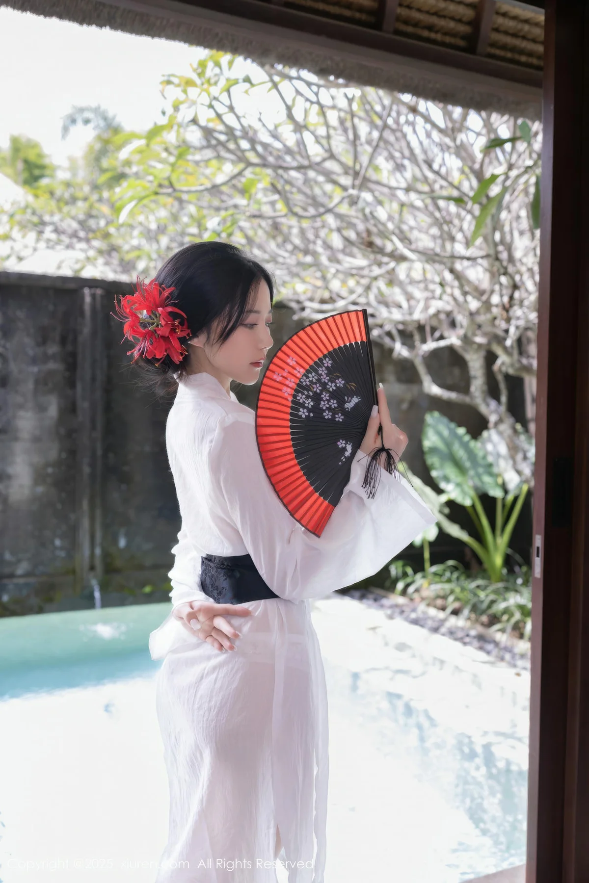 XiuRen 秀人 No.10514 鱼子酱Fish  诱人白色丝袜 - 7