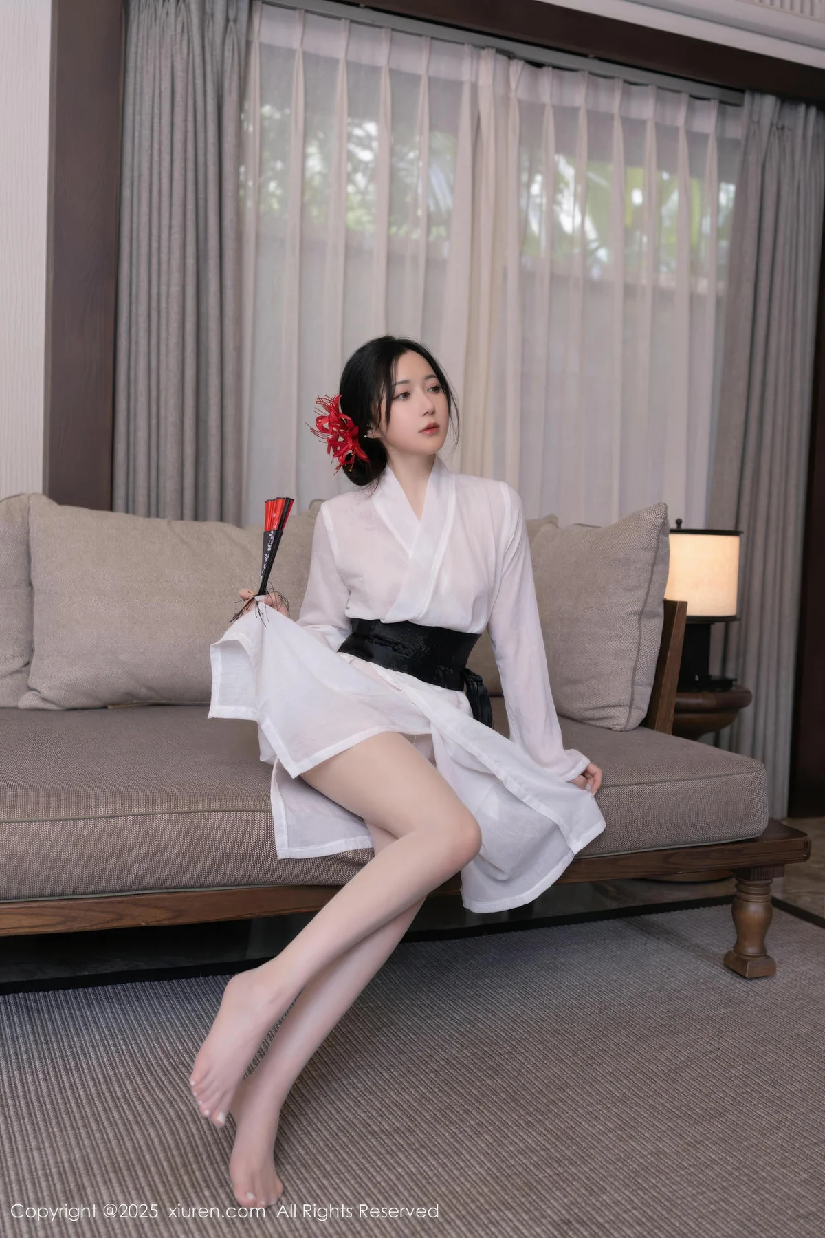 XiuRen 秀人 No.10514 鱼子酱Fish  诱人白色丝袜 - 10