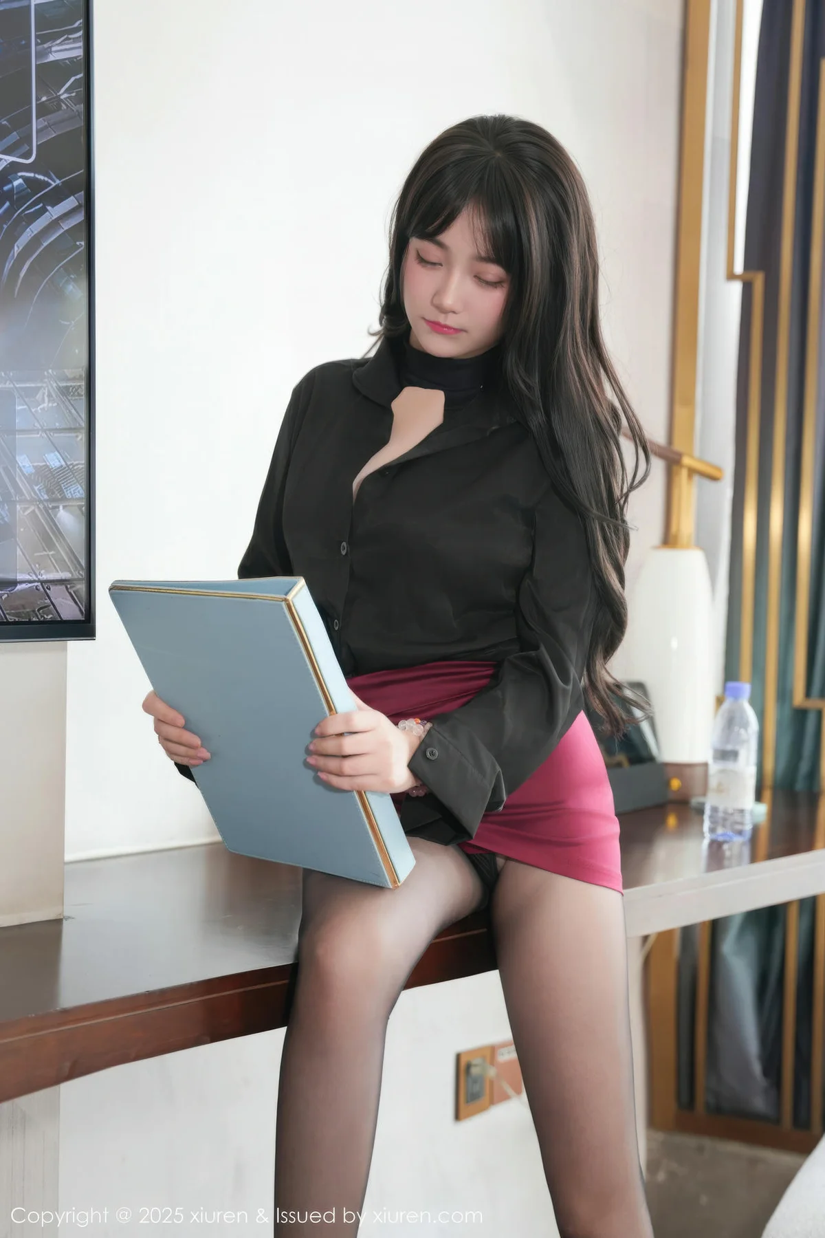 XiuRen 秀人 No.10527 软情 黑丝ol制服 - 9