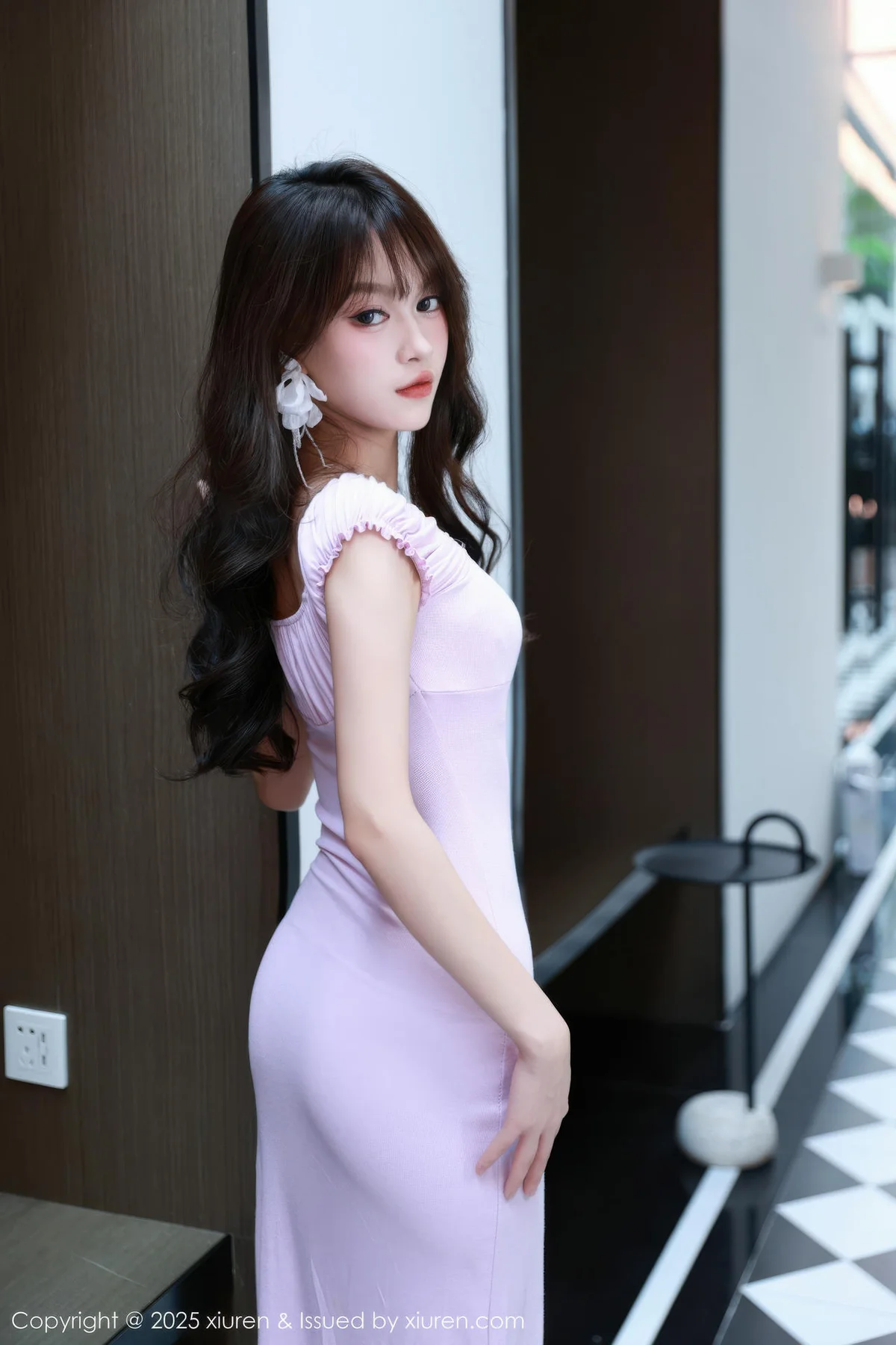 XiuRen 秀人 No.10532 糯咪 紫色长裙面容甜美 - 6