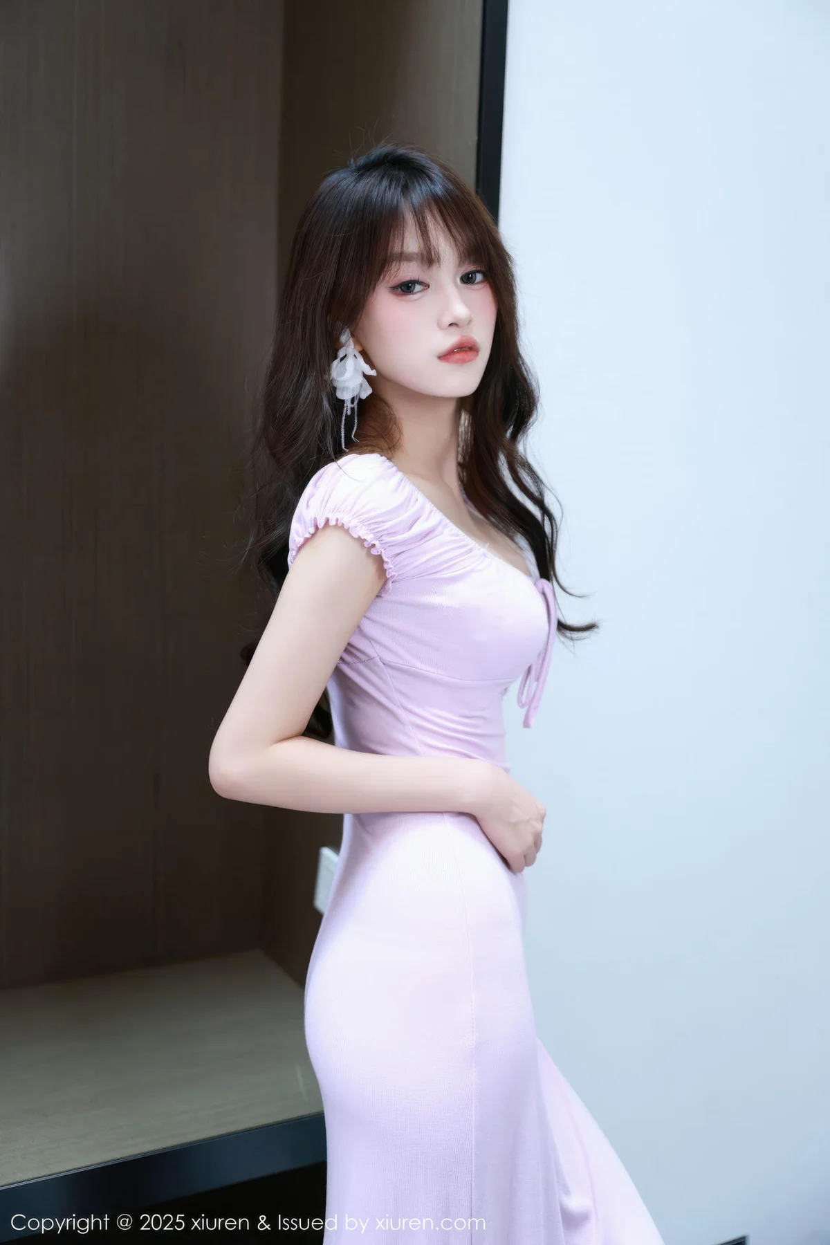 XiuRen 秀人 No.10532 糯咪 紫色长裙面容甜美 - 8