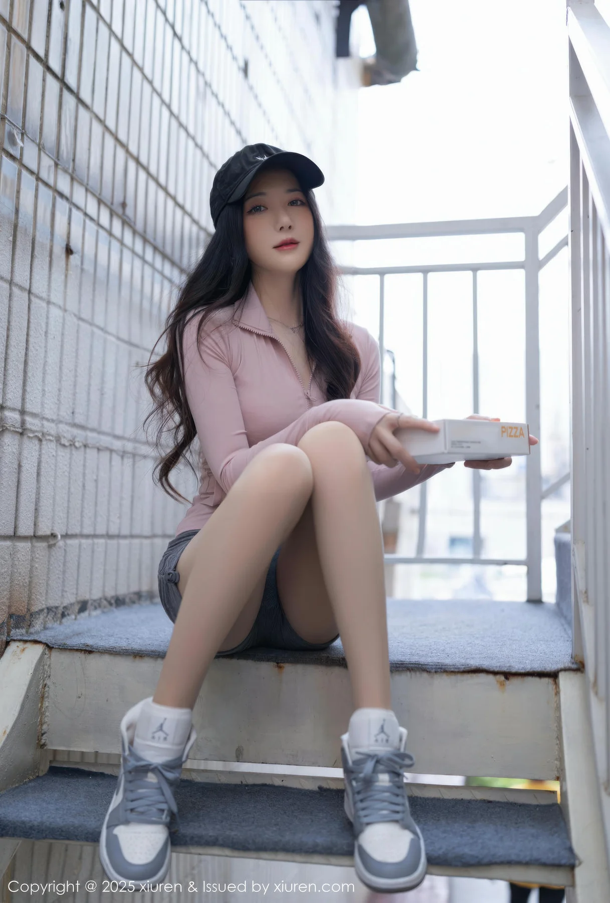 XiuRen 秀人 No.10542 鱼子酱Fish 粉色上衣短裤 - 6